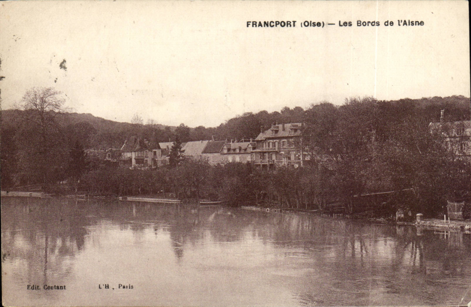 Francport - Rander von Aisne - CPA