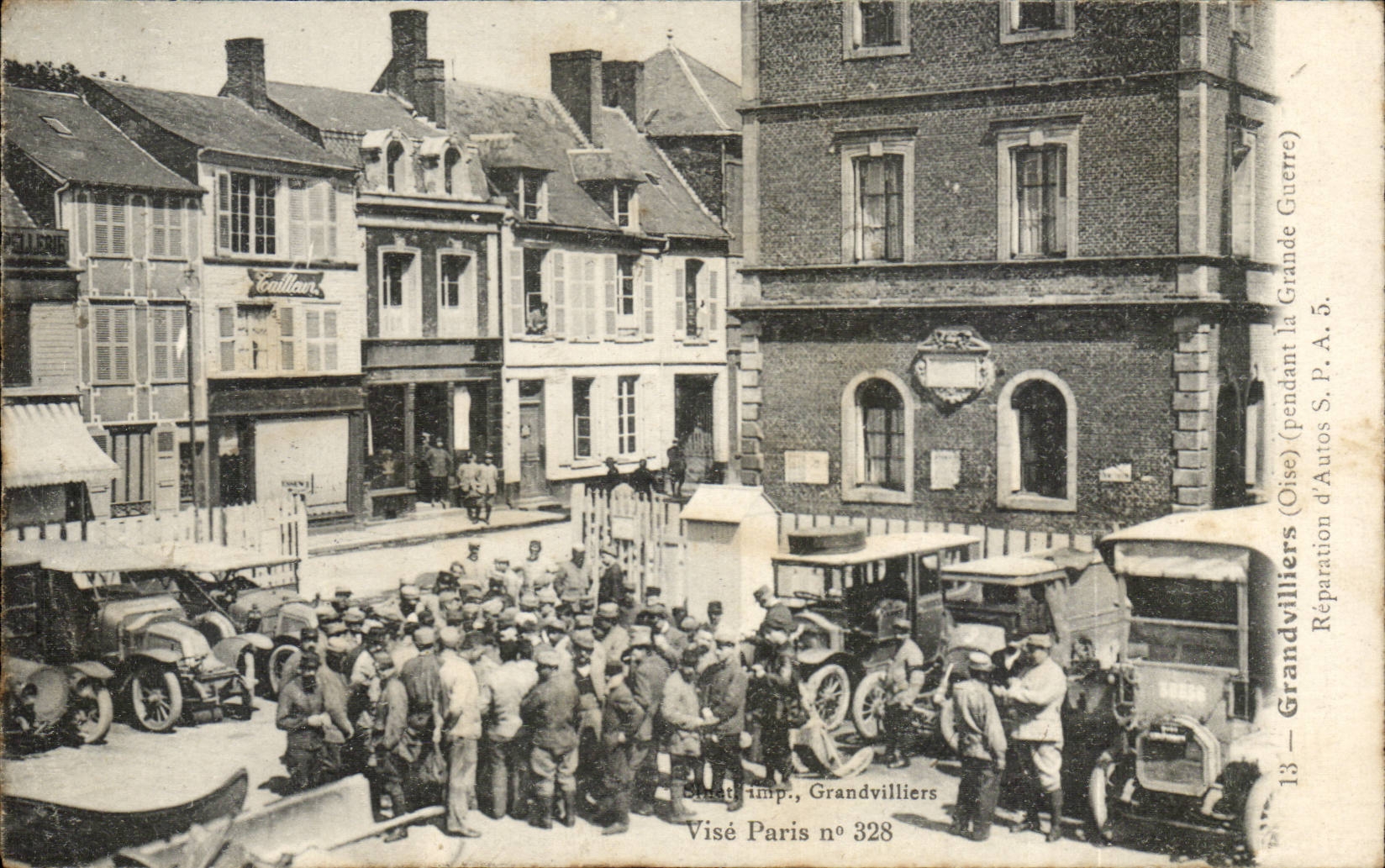 Grandvilliers - Repair of Cars S P HAS S CPA