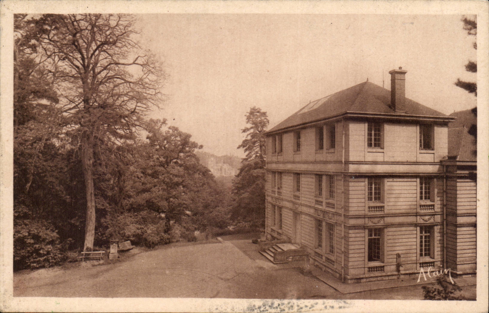 CPA Chaumont in Vexin the sanatorium