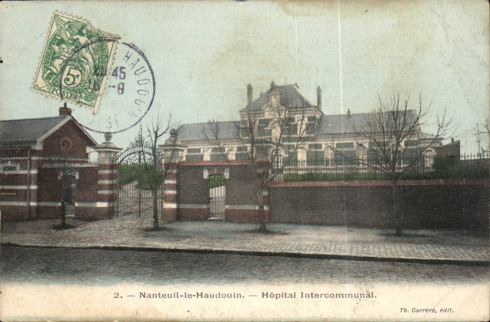 Nanteuil Haudouin CPA inter-commune Krankenhaus
