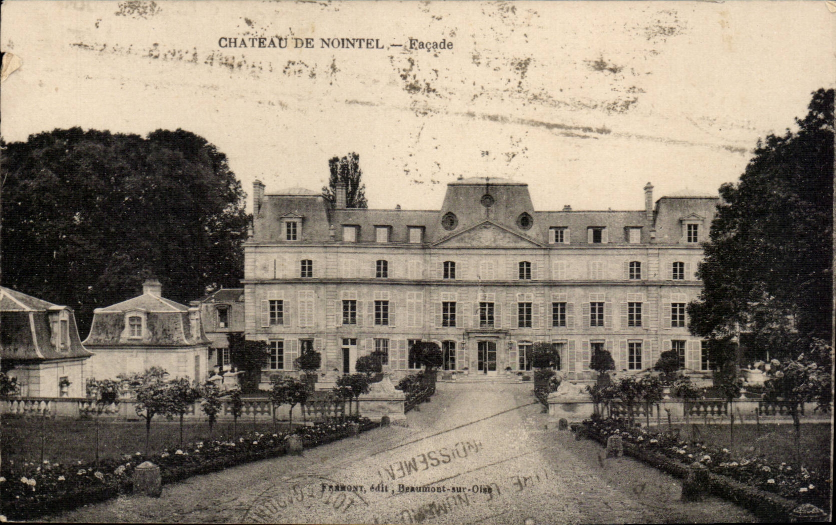 CPA Schloss der Nointel Front