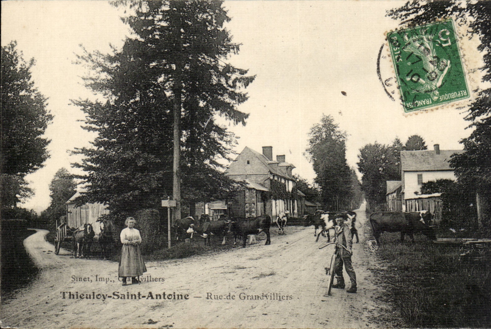 Thieuloy Saint Antoine CPA Strasse von grossem Villiers