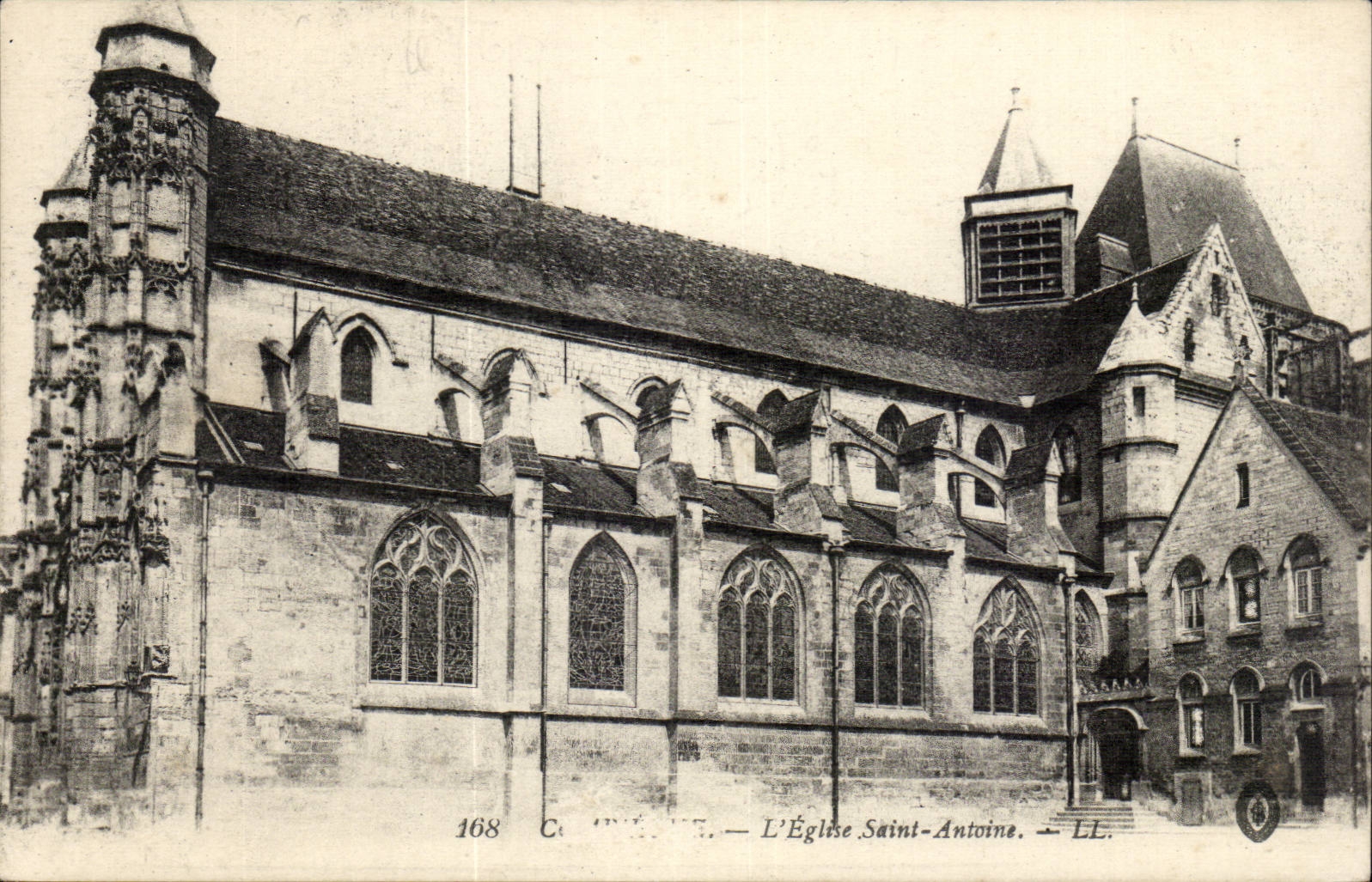 Compiegne CPA die Kirche Saint Antoine