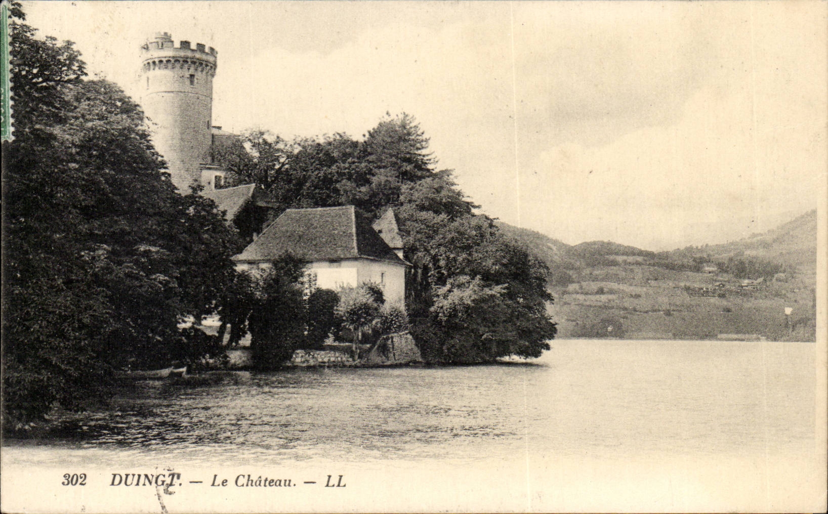 CPA Duingt the castle