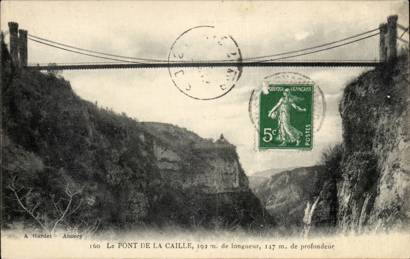 CPA the bridge of Ruail