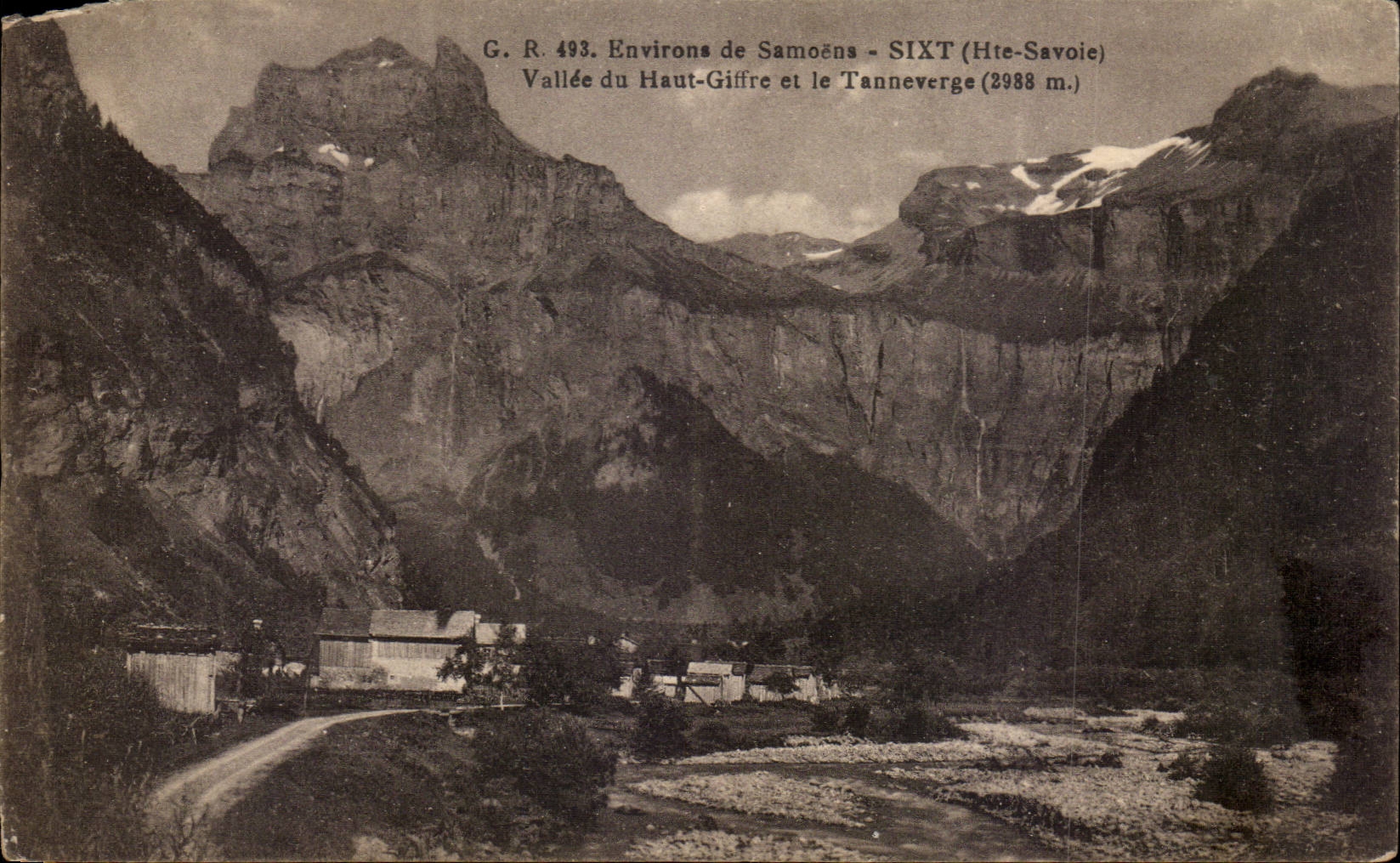 Surroundings of Samoens CPa Sixt Valley of high Giffre and Tanneverge