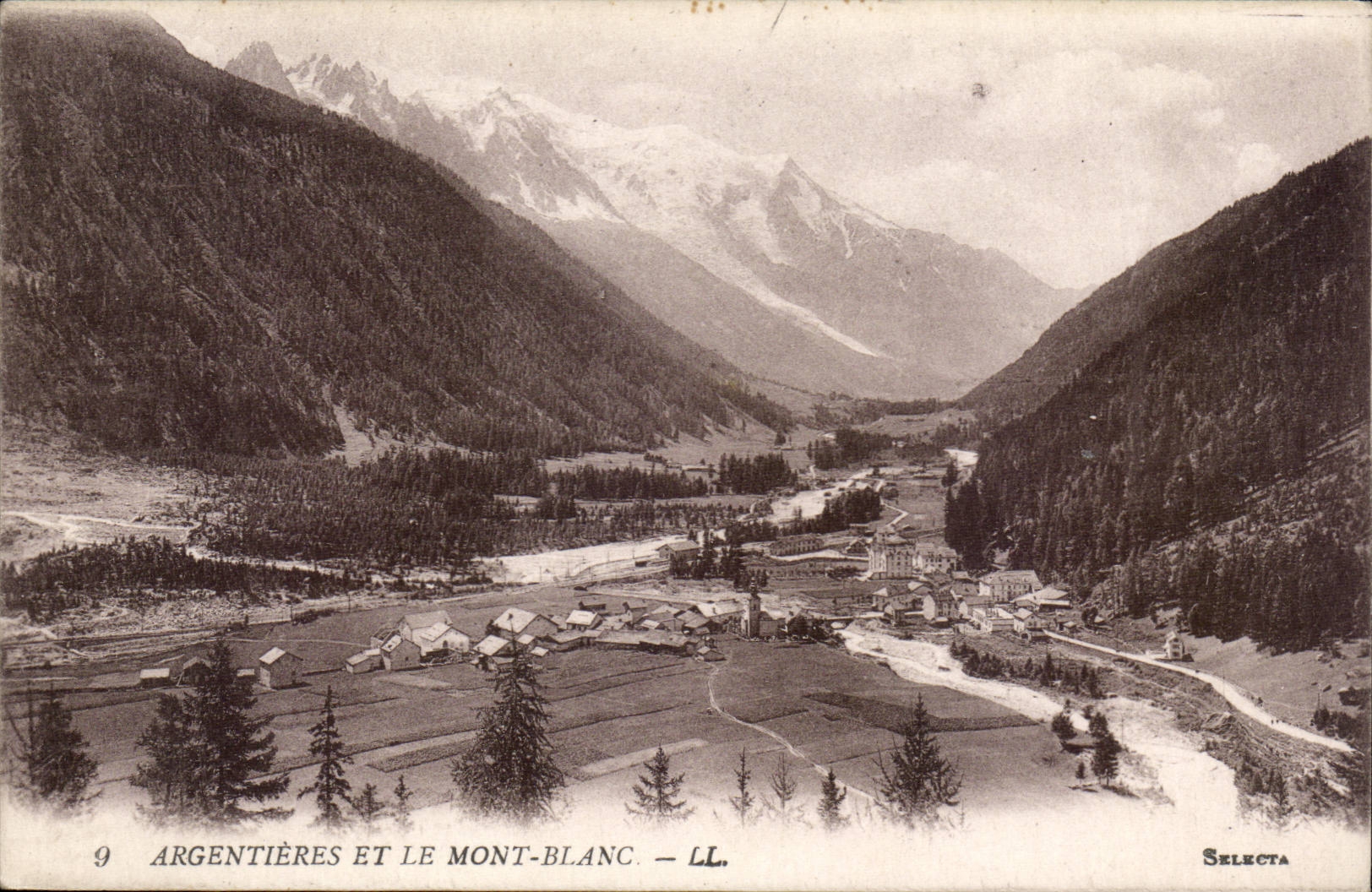 CPA Argentieres and Mont Blanc