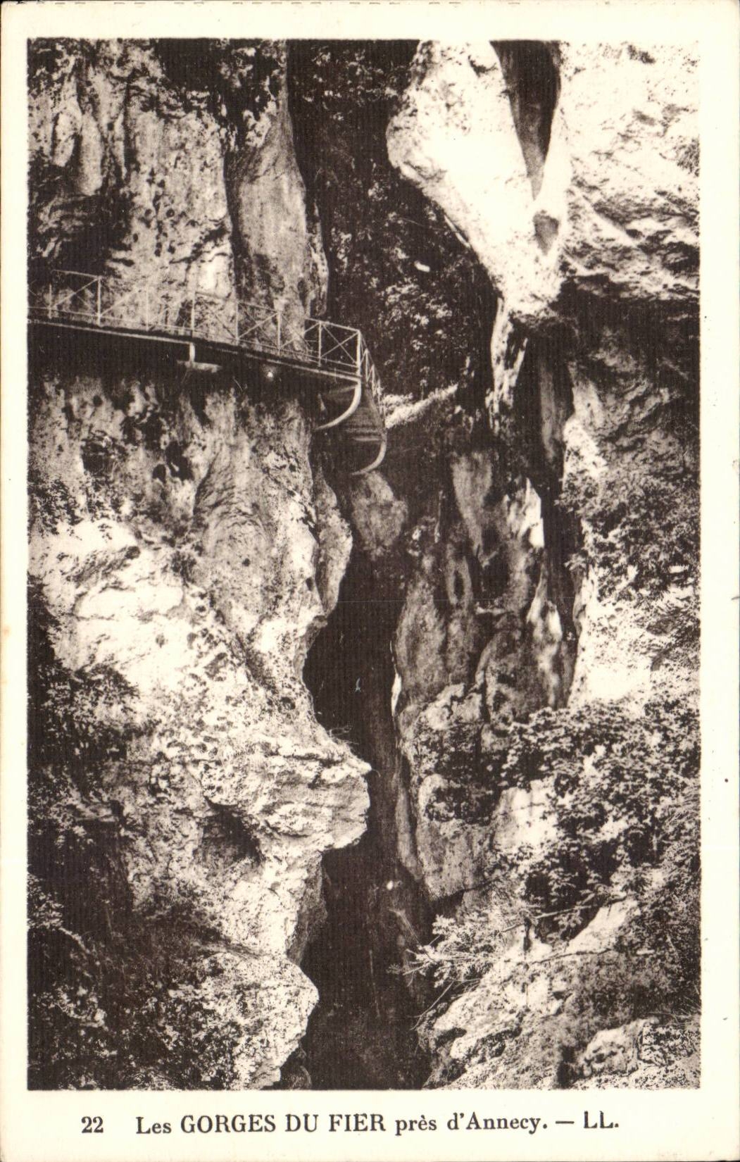 CPA throats of Trusting close to Annecy