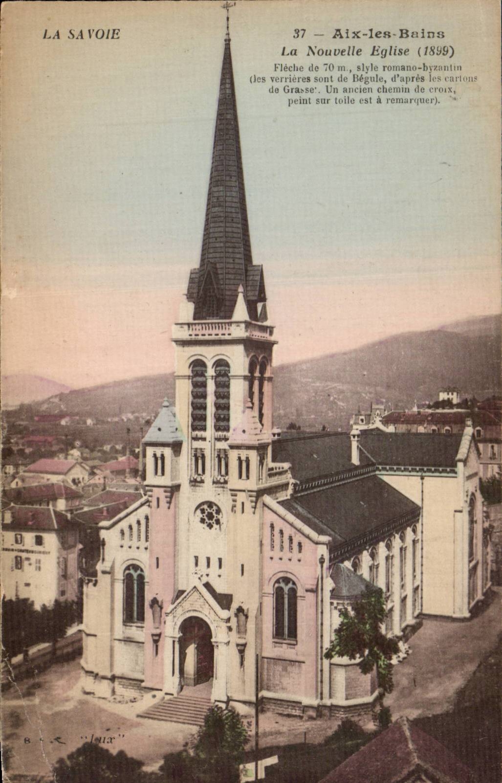 Aix Baisn cPa the new church