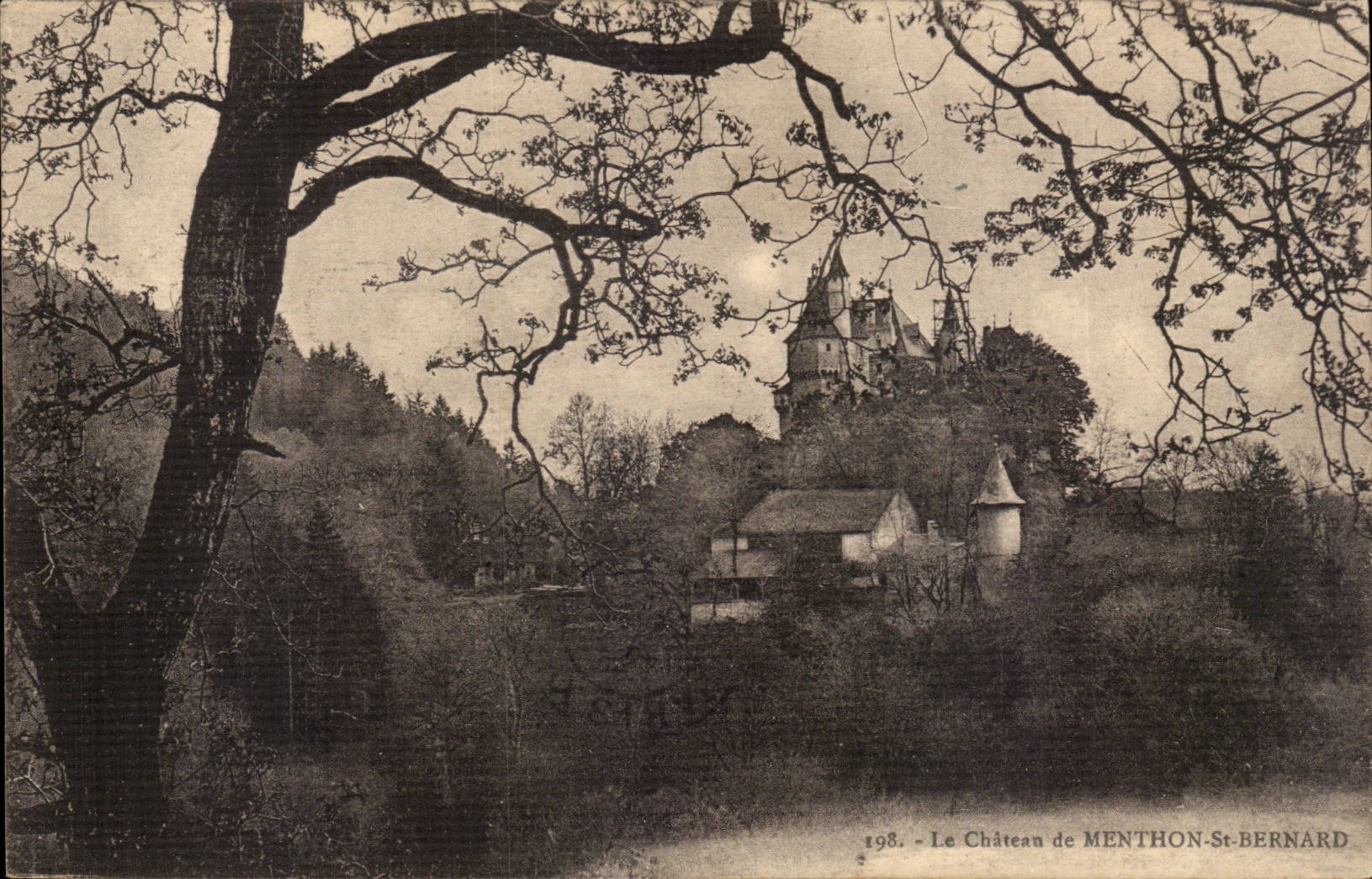 CPA the castle of Menthon St Bernard