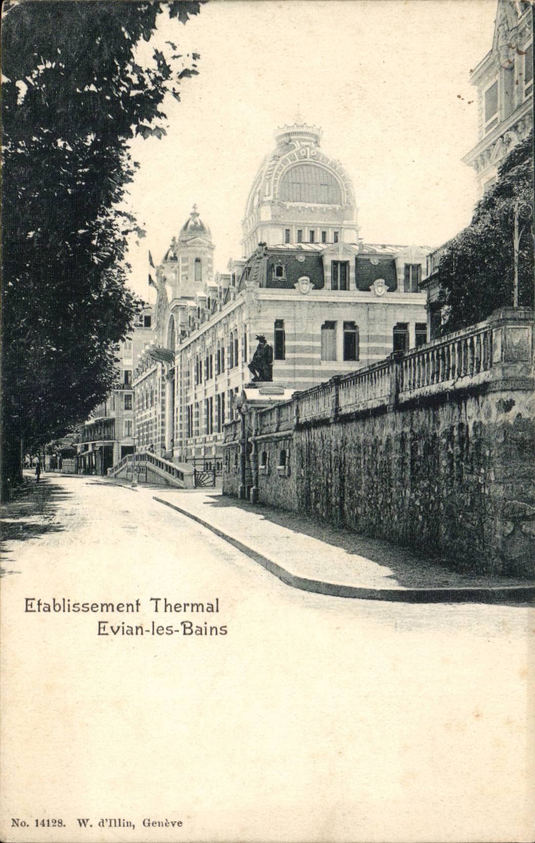 CPA Hydropathic establishment Evian les Bains