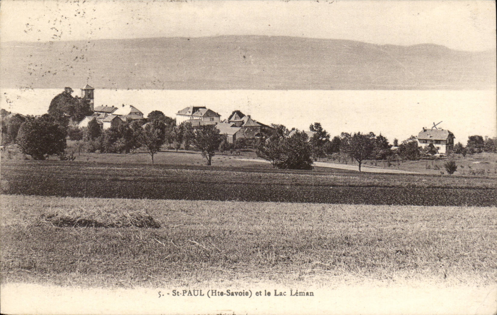 CPA St Paul and the lake leman