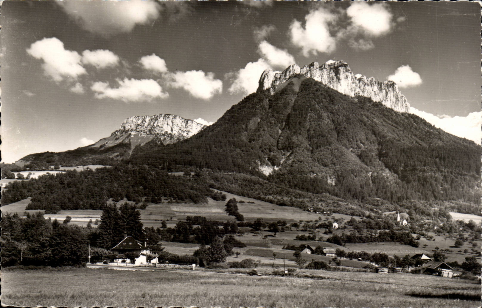 MODERN CARD Surroundings of Annecy the collar of Bluffy and teeth of Lanfon