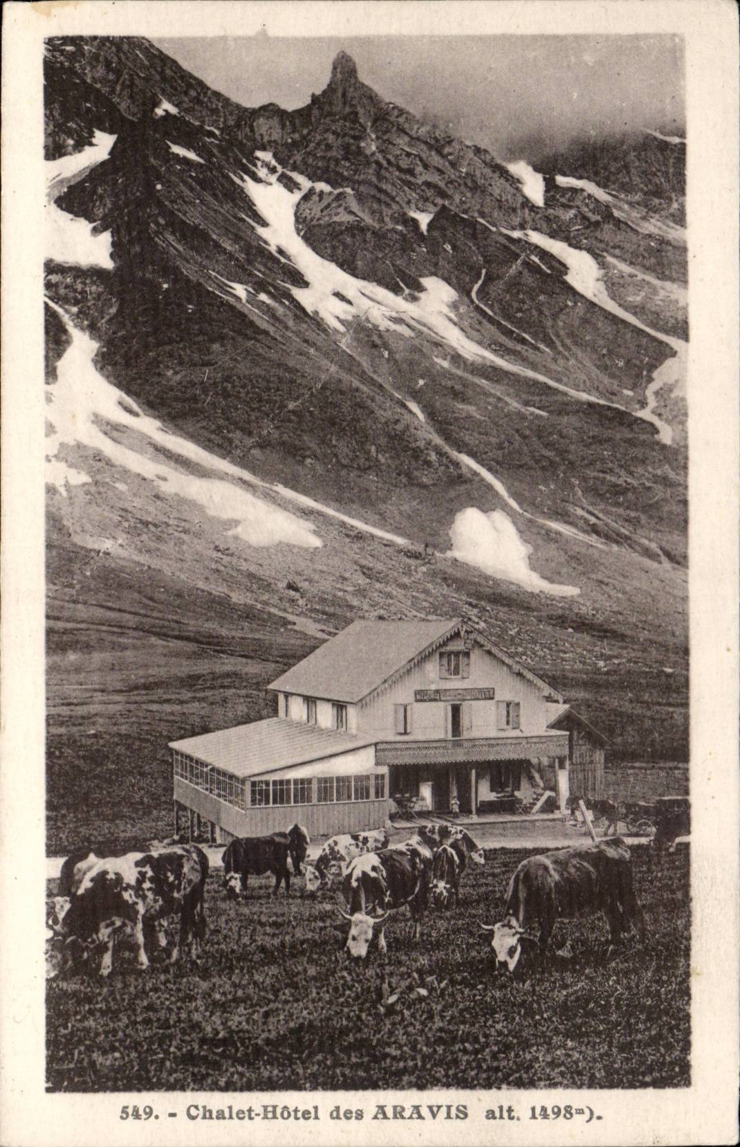 CPA Country cottage hotel of Aravis (vahces)