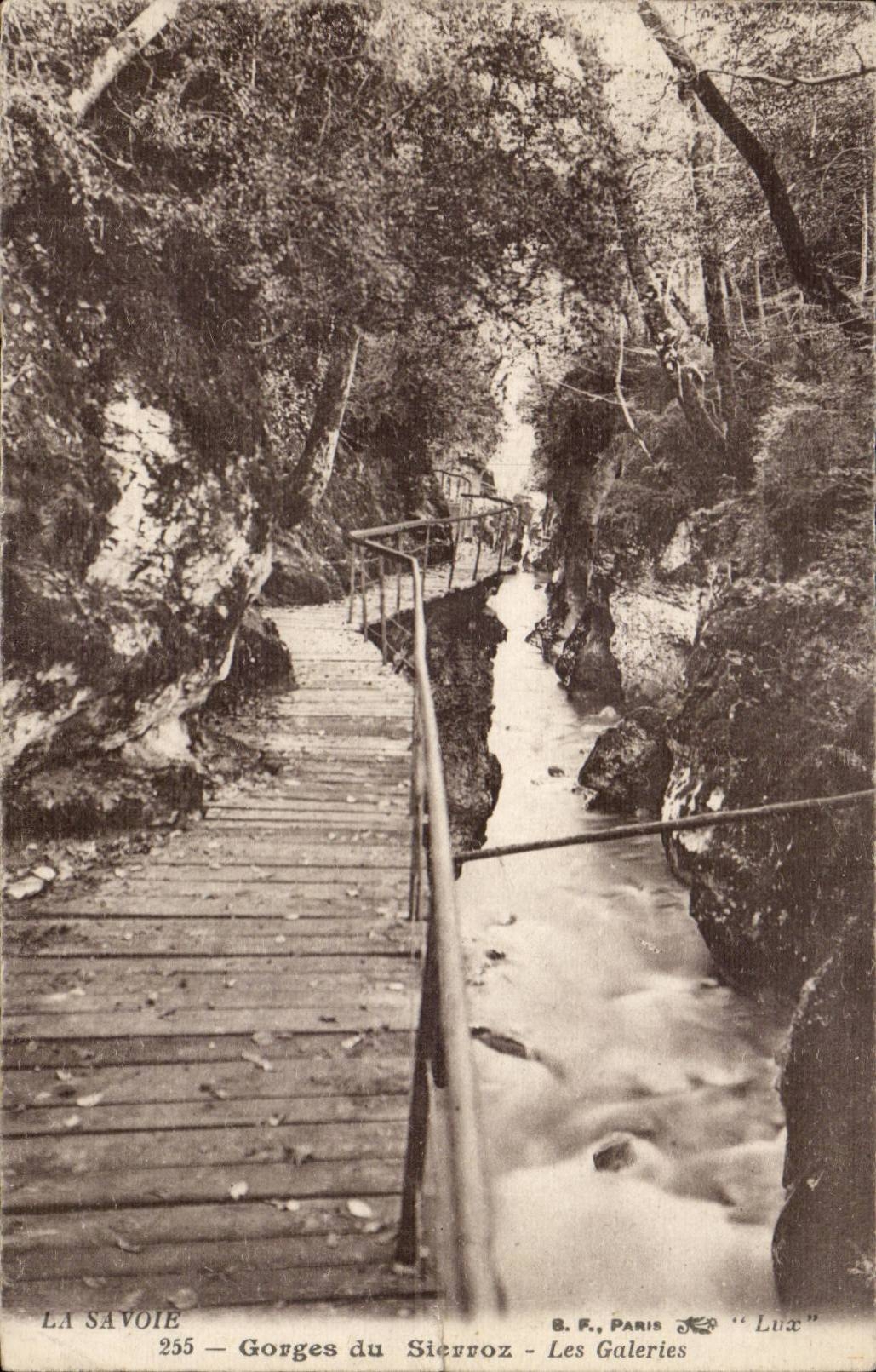 CPA Falls of Sierroz galleries