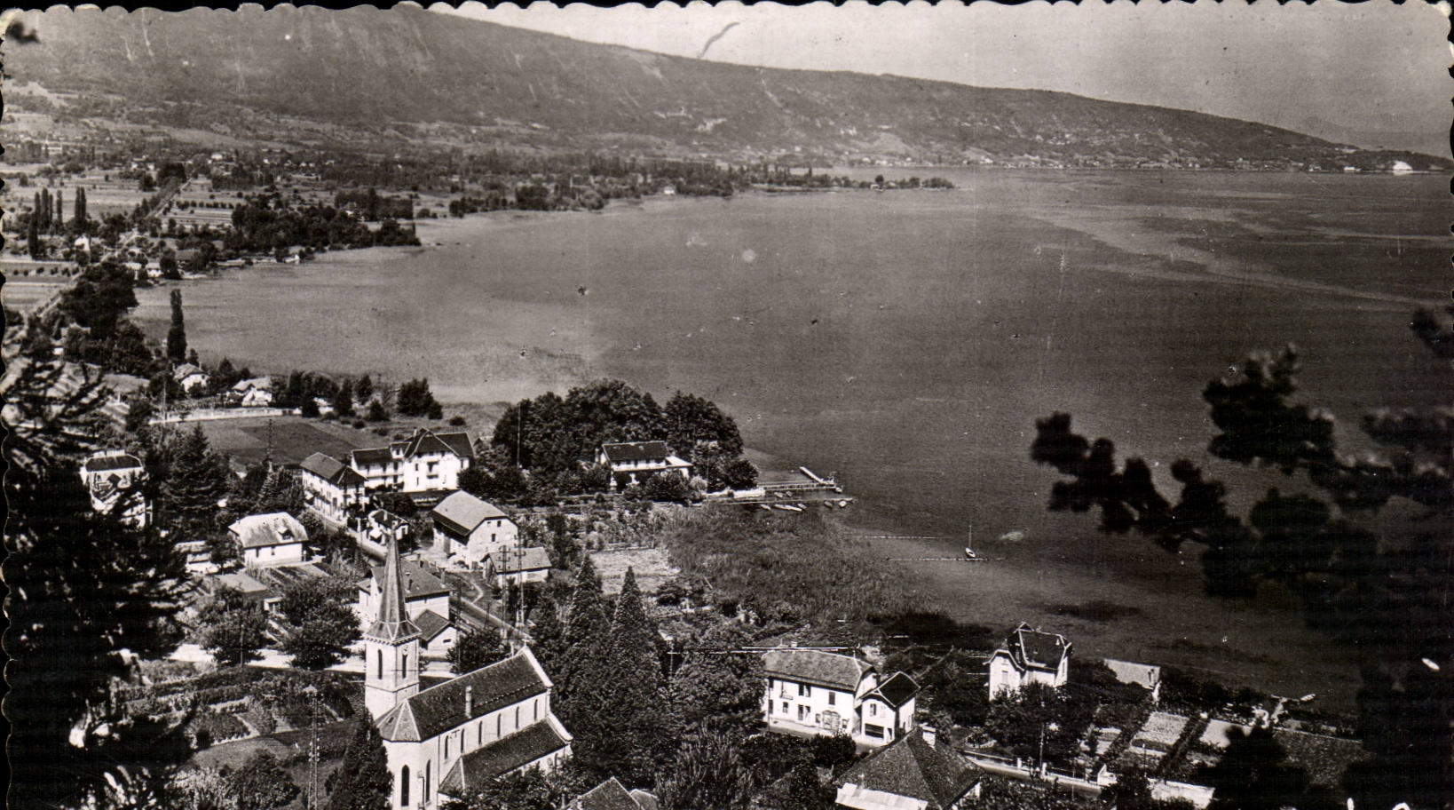 CPA Savoy Duingt View and the Annecy Lake
