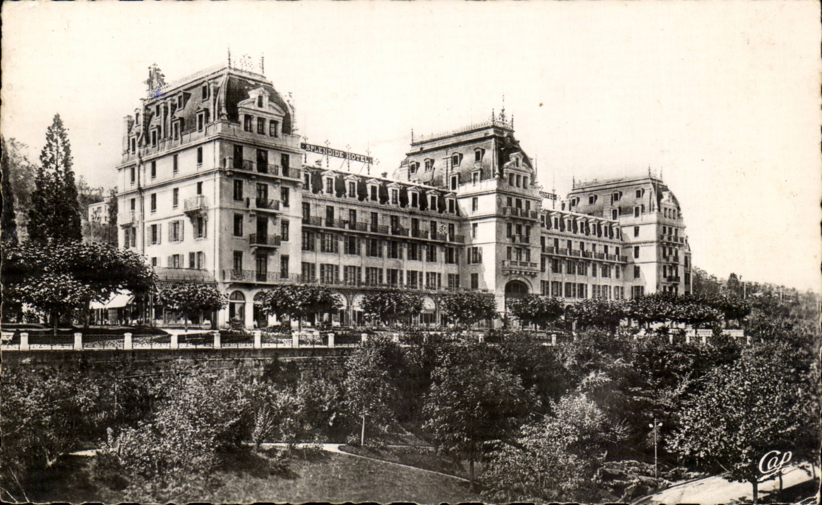 CPA Savoy Evian les Bains the Splendid Hotel