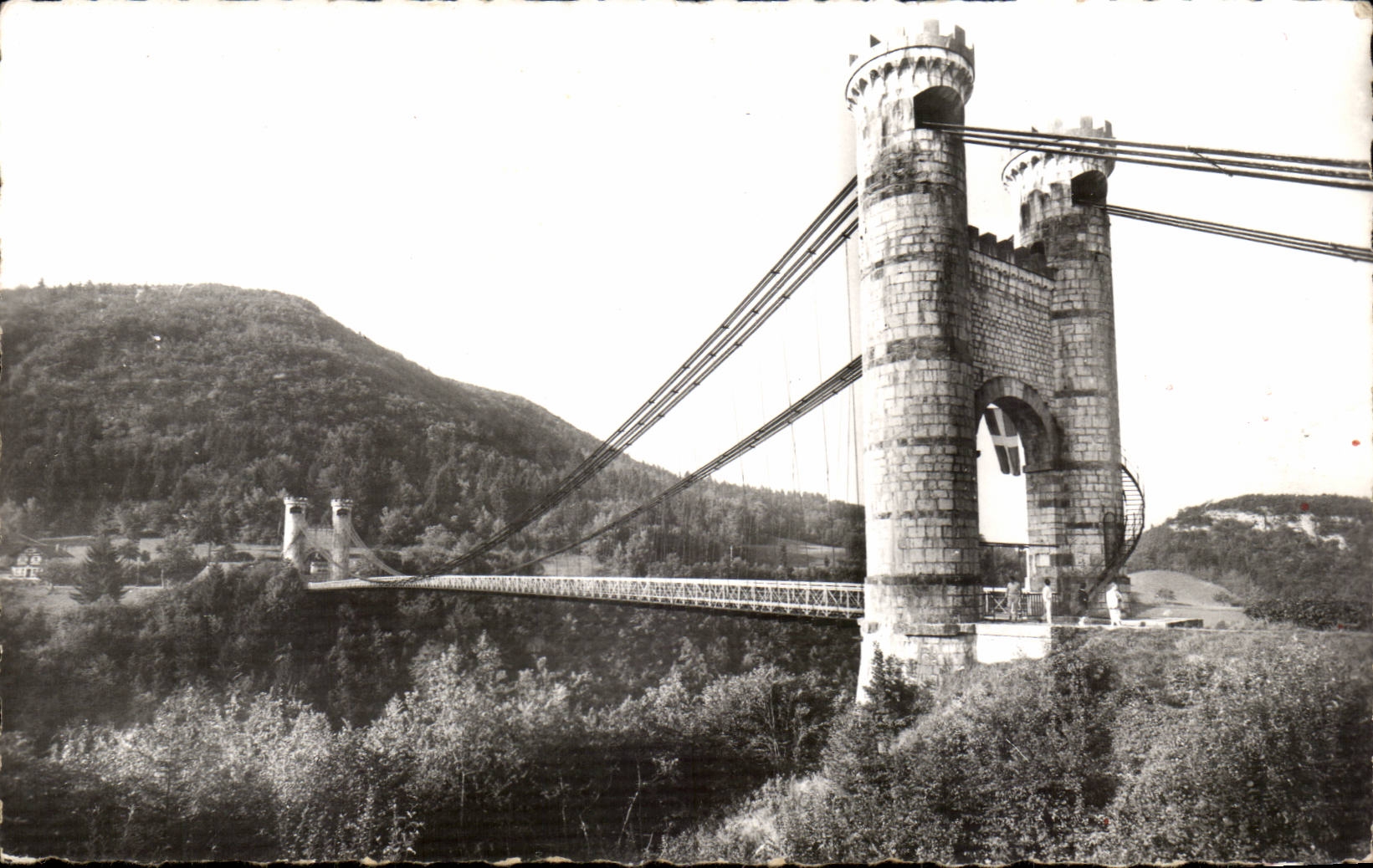 CPA Savoy bridges of Ruail on the torrent of the Worn ones