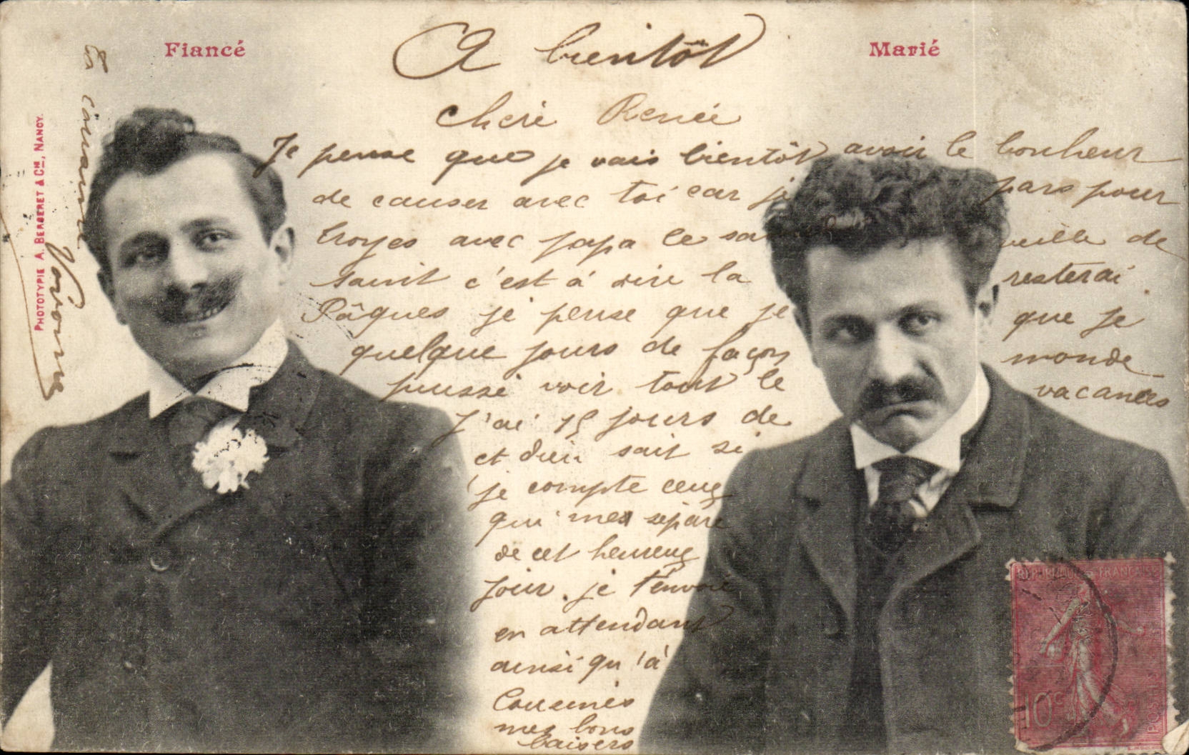 CPA Fantasy Marie Man Is engaged