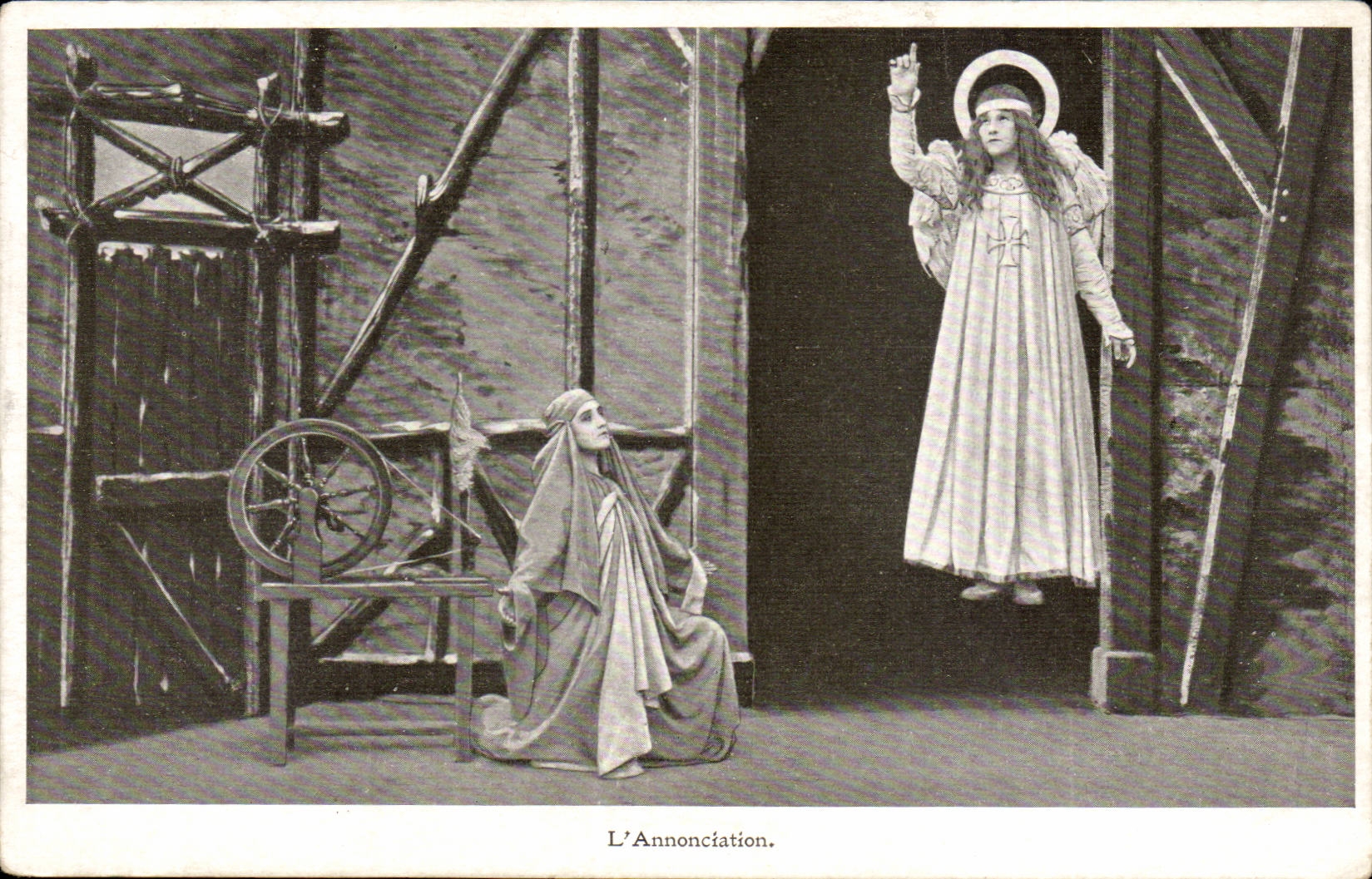 CPA the Annunciation (angel)