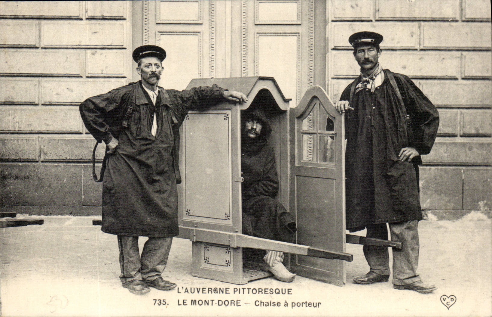 Picturesque Auvergne the Mount Gilds Sedan-chair (trade) TOP