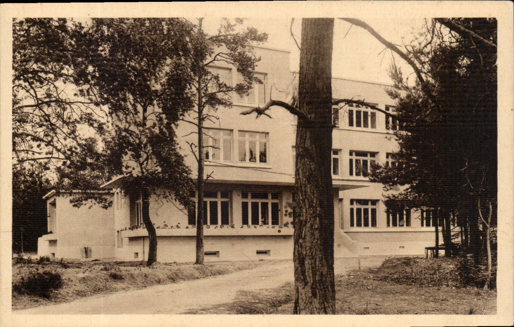 CPA Sanatorium of Bucaille Aincourt House of the personnel