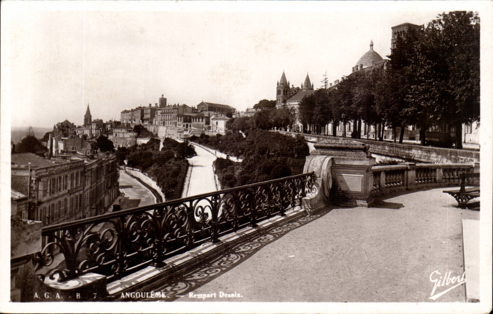 Angouleme CPA rempart Desaix