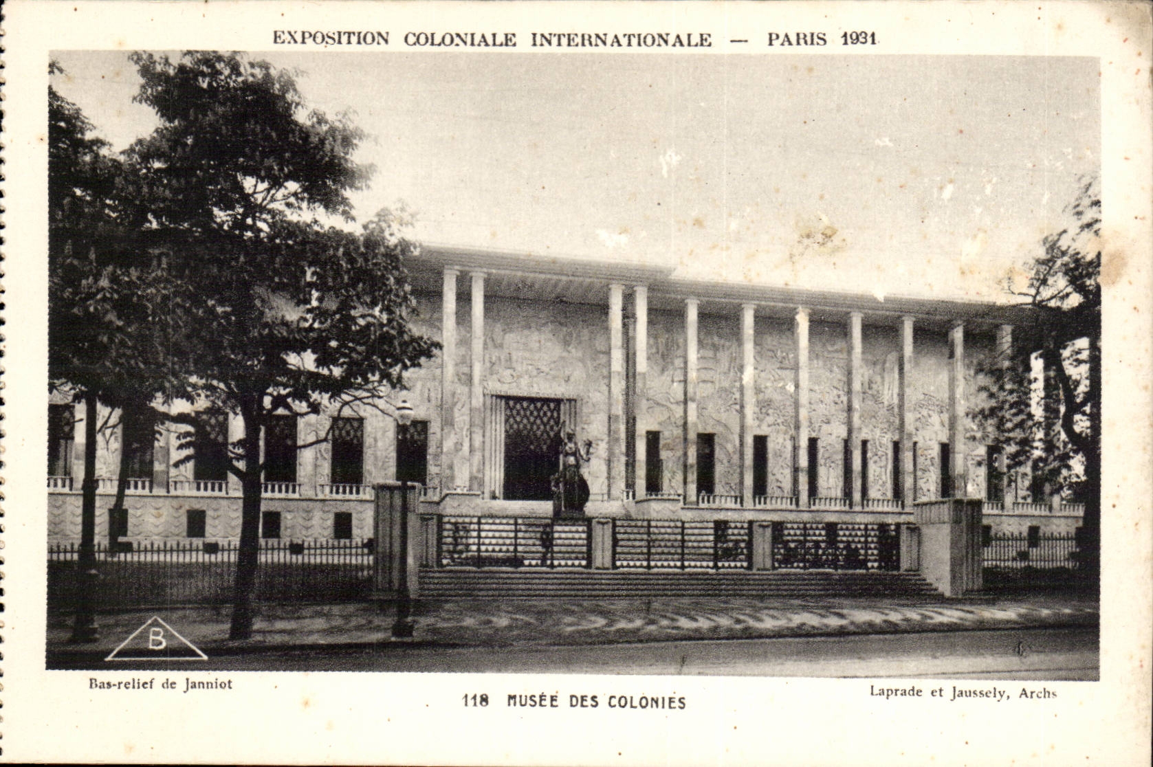 Paris - Exposition Coloniale Paris 1931 - Musee des Colonies - CPA 