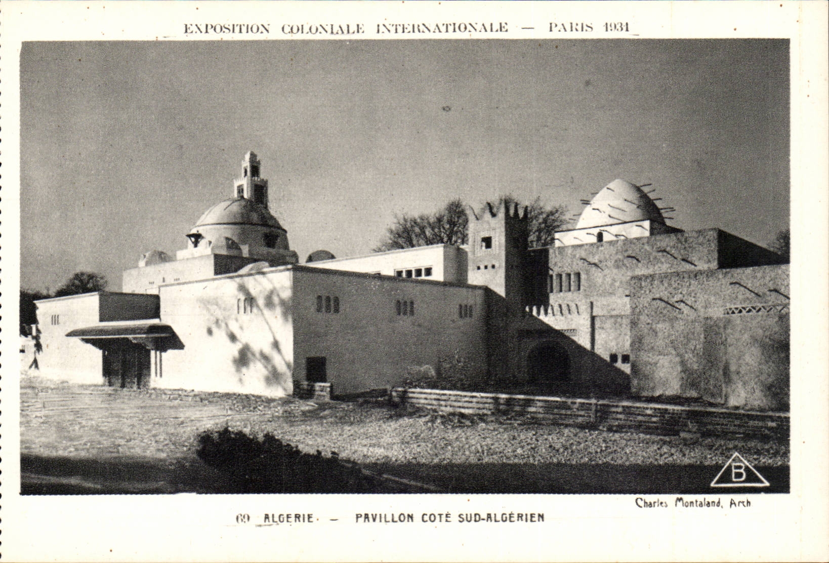 Paris - Exposition Coloniale Internationale 1931 - Pavillon cote Sud Algerie - CPA 