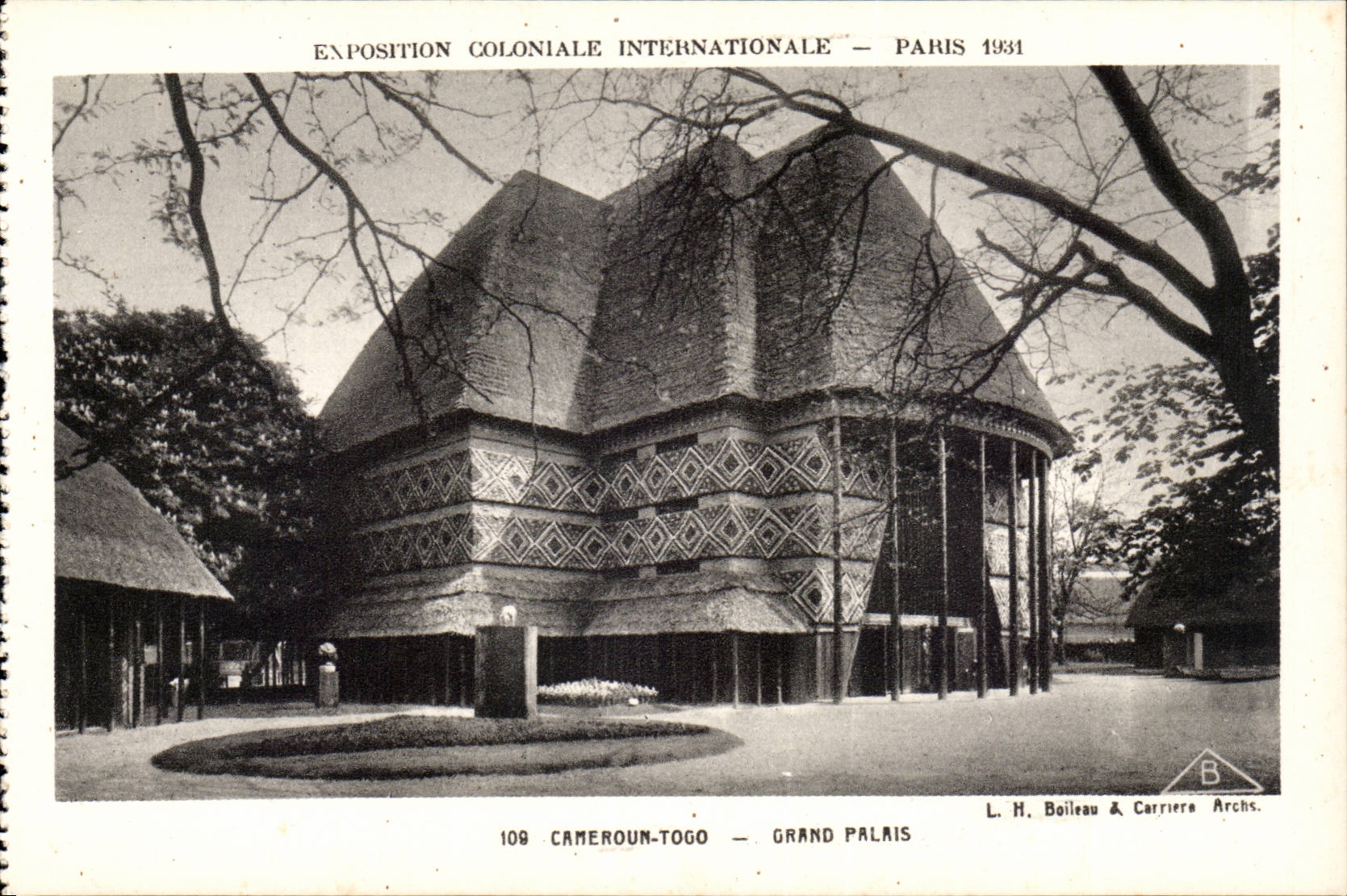 Paris - Exposition Coloniale Internationale 1931 - Cameroun Togo - Grand Palais - CPA 