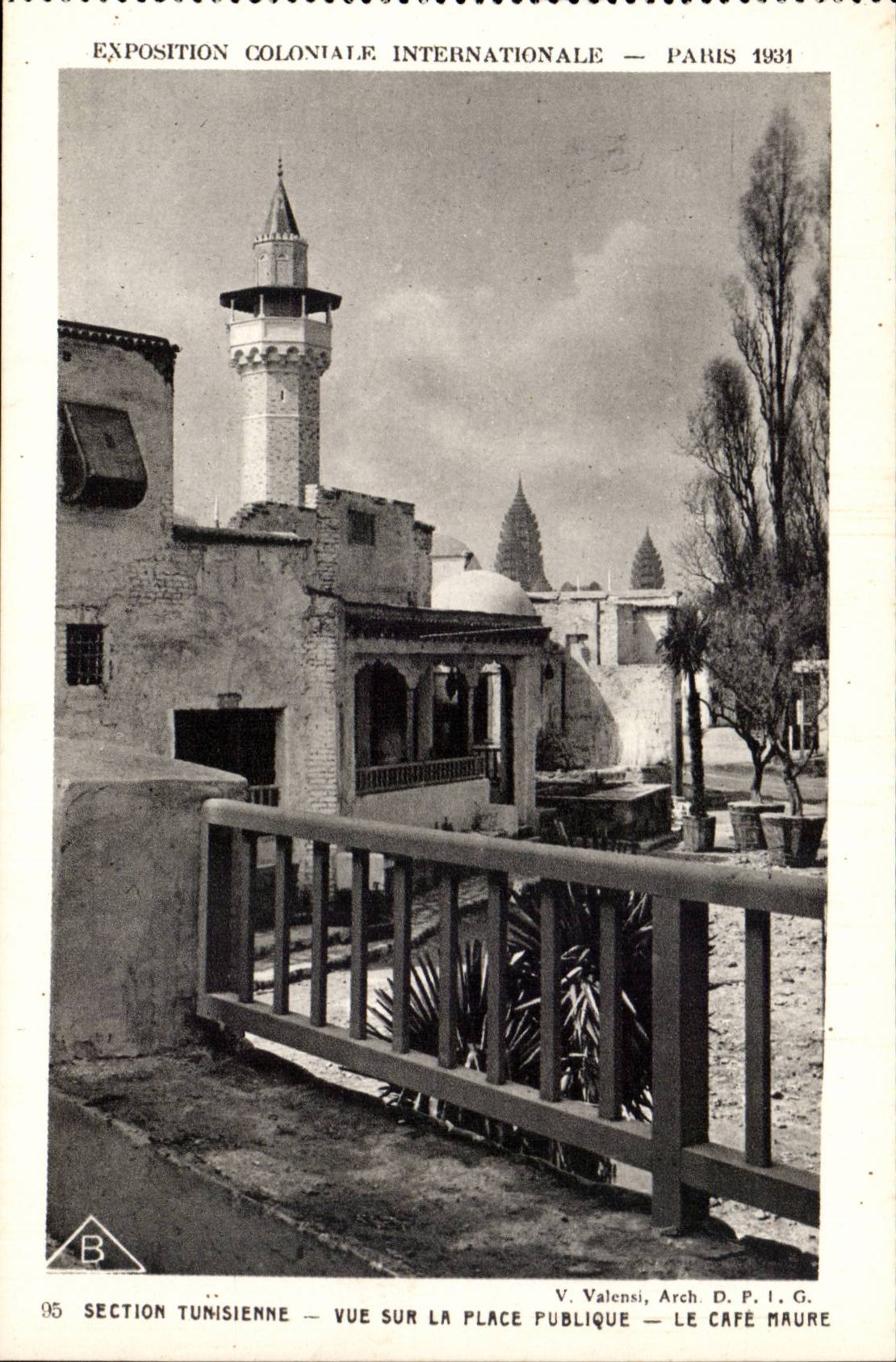 Paris - Exposition Coloniale Internationale 1931 - Section Tunis - CPA 