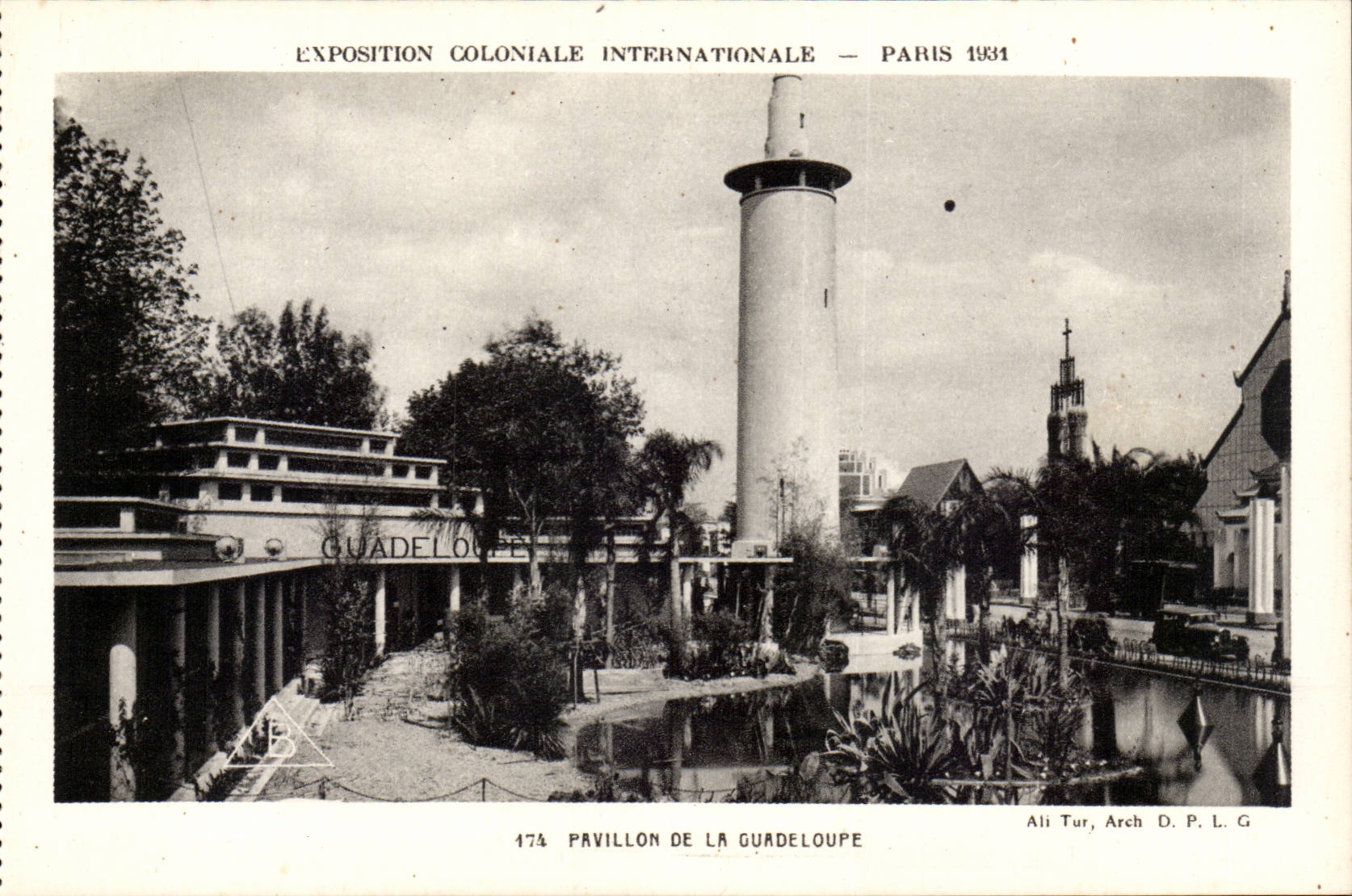 Paris - Exposition Coloniale Internationale 1931 - Palais de la Guadeloupe - CPA 