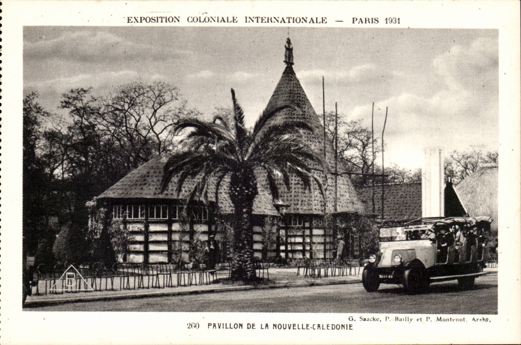 Paris - Exposition Coloniale Internationale 1931 - Palais de la Nouvelle Caledonie - CPA