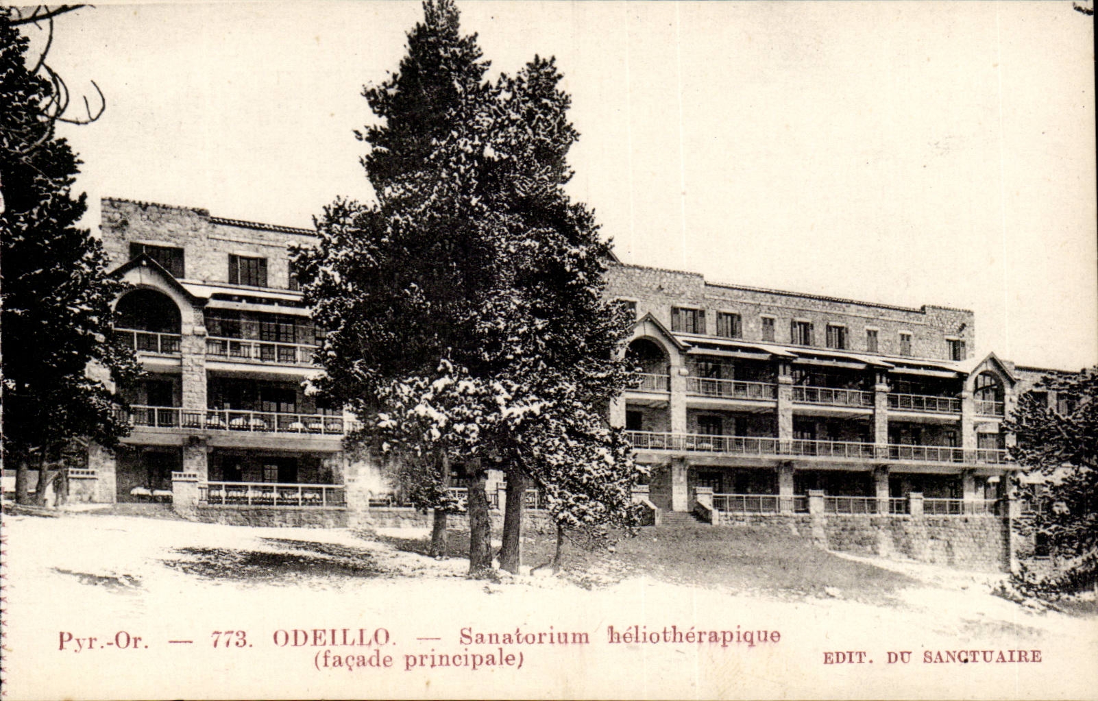 Odeillo - Sanatorium heliotherapic - CPA