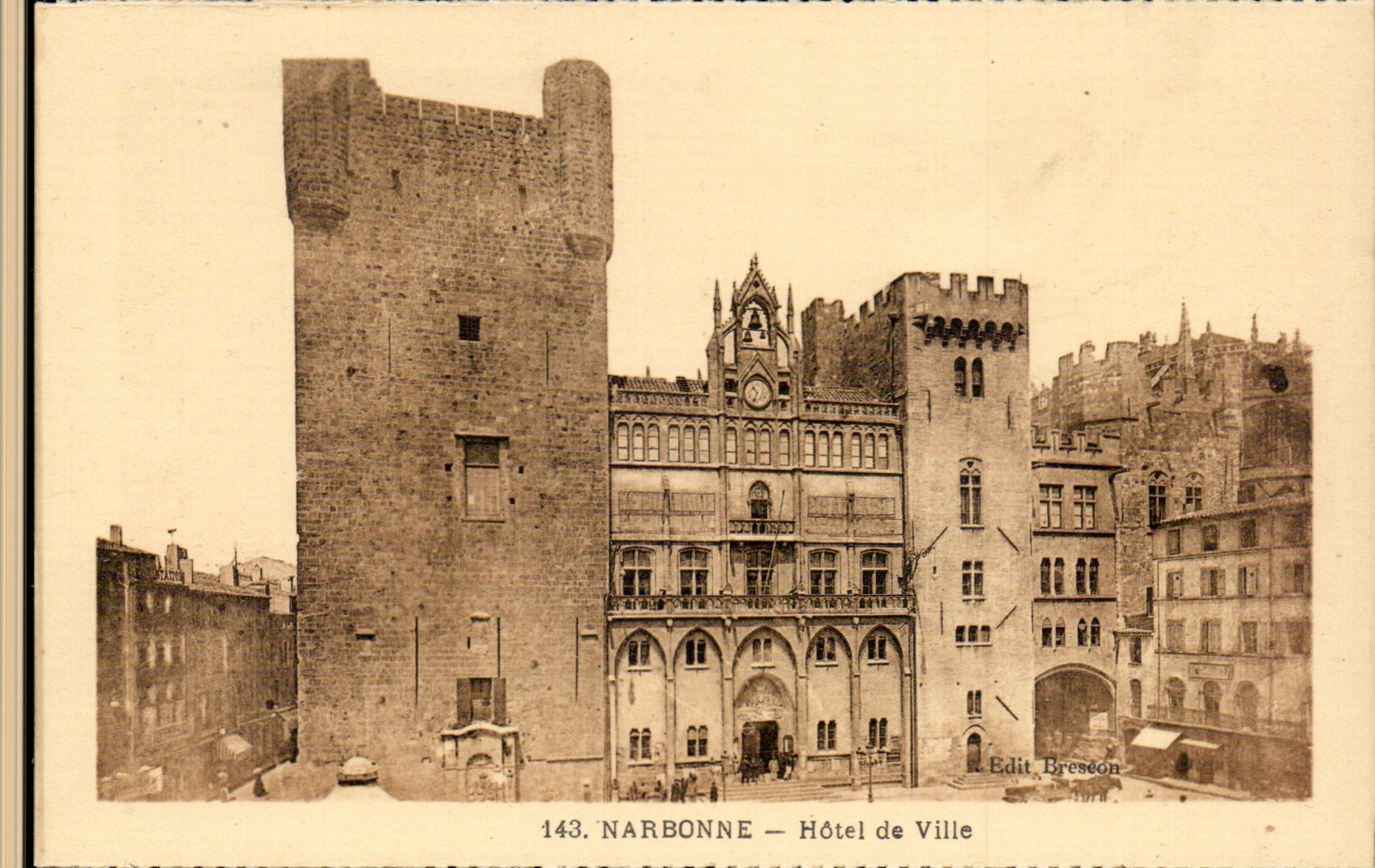 Narbonne - Town hall - CPA