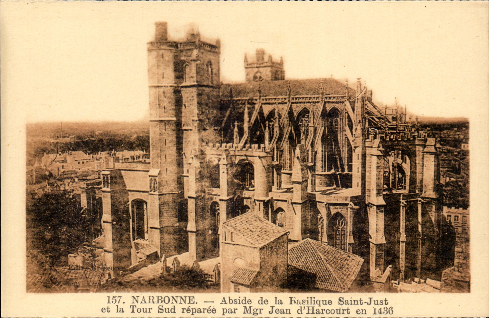 Narbonne - Apse der Basilika Saint gerade - CPA