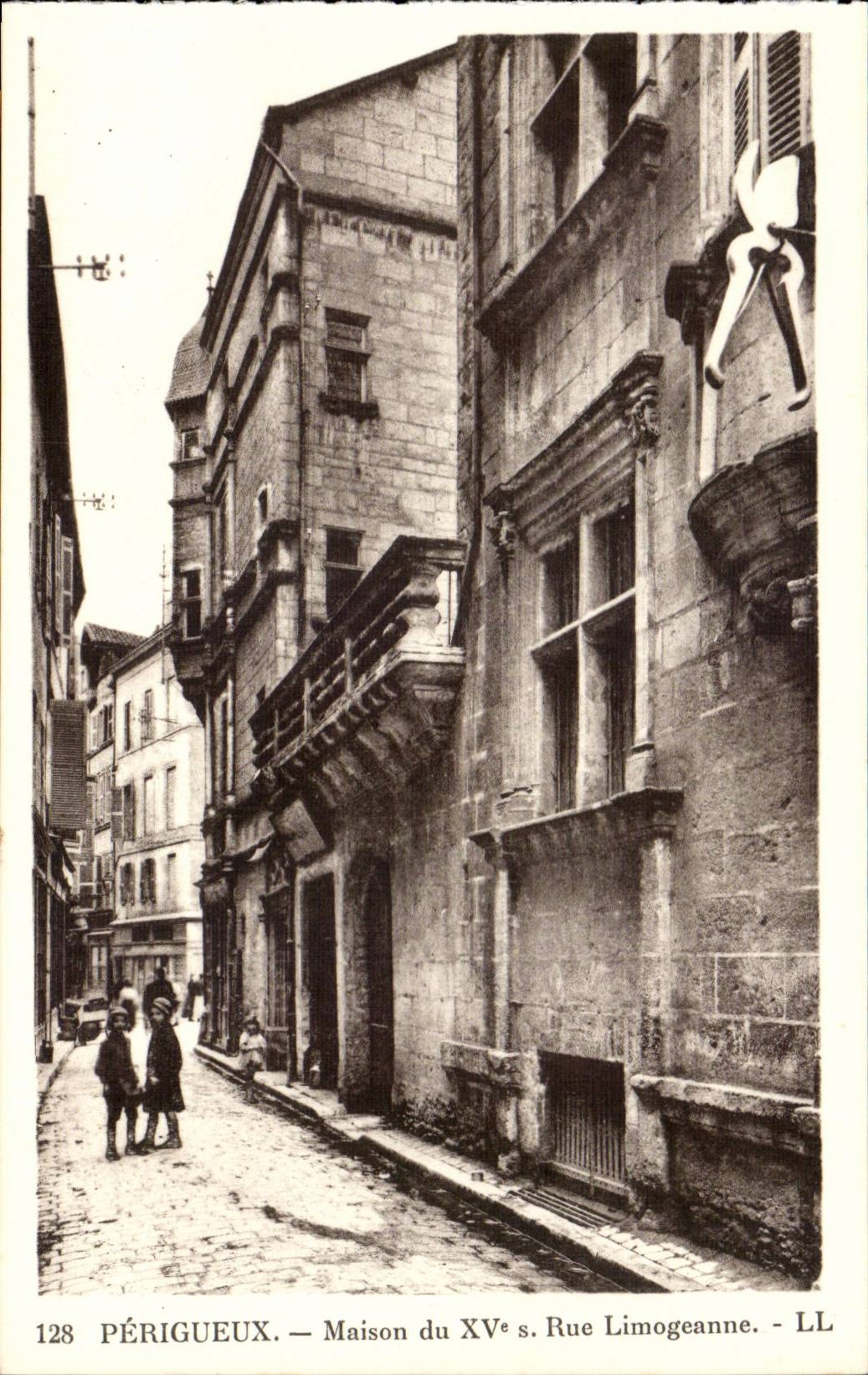 Perigueux - XV century old House - Street Limogeanne - CPA