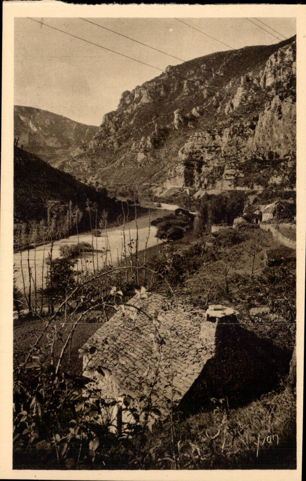 Falls of the Tarn - Falls after the malene - CPA