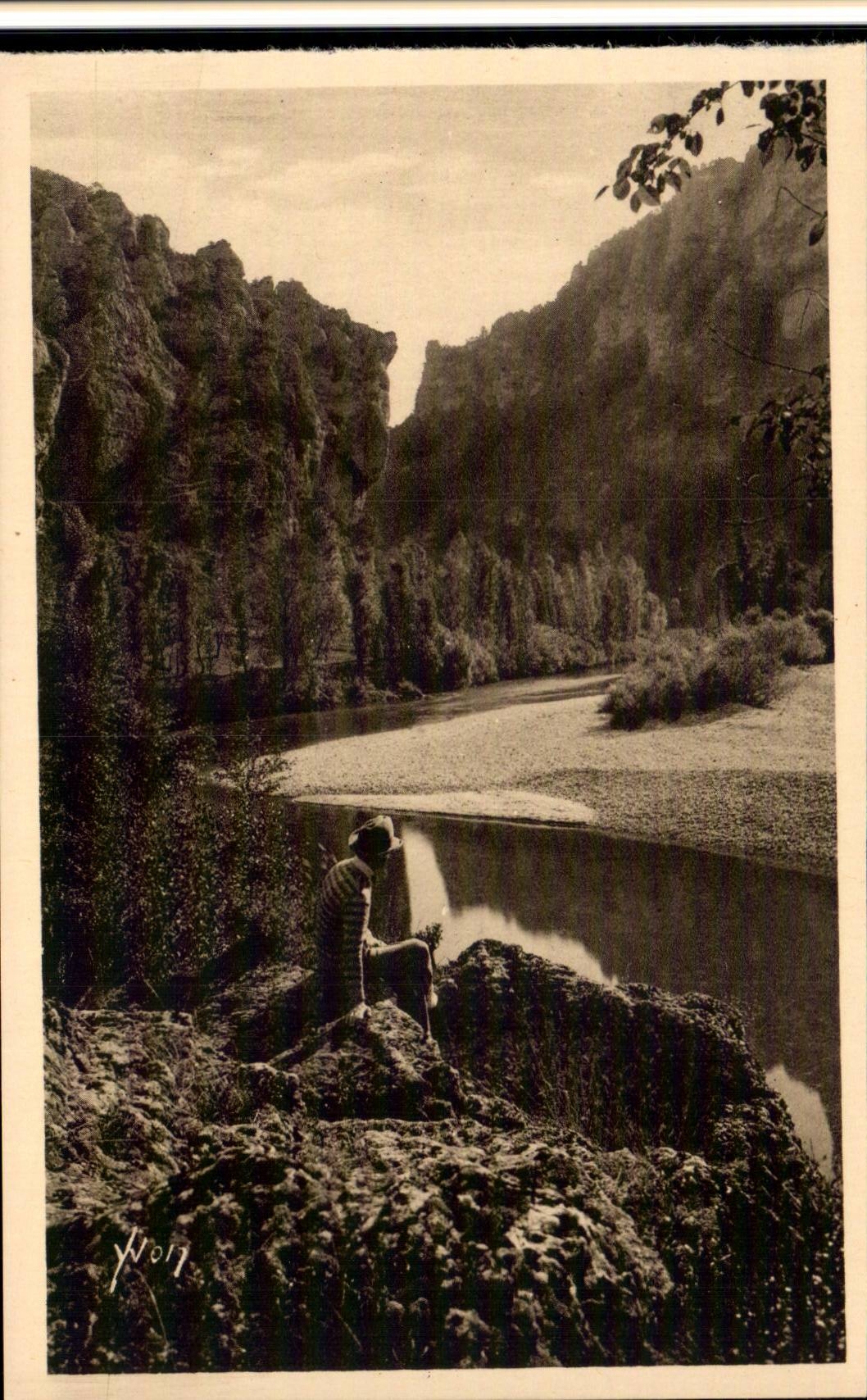 Falls of the Tarn - Straits seen of Entrance of the Circus of Beaumes - CPA