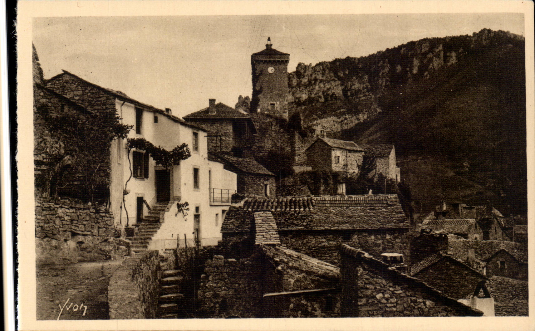 Falls of the Tarn - Peyreleau - CPA
