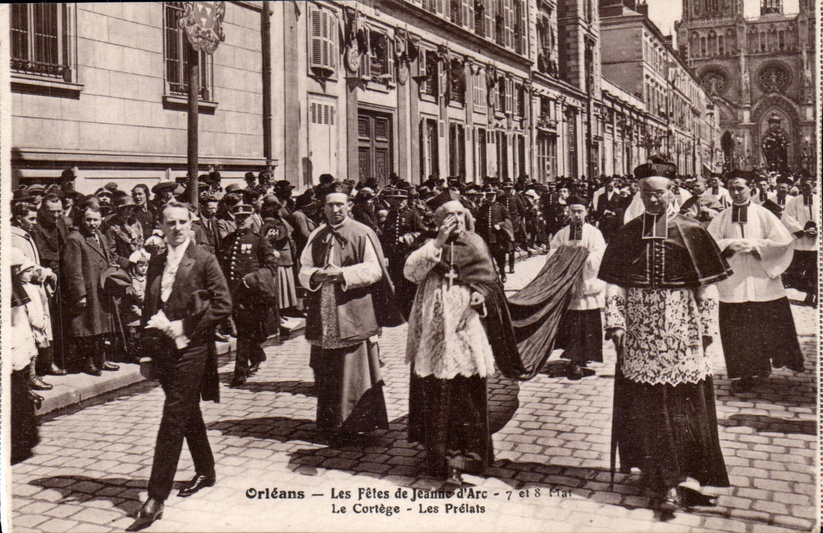 Orleans - Festivals of Jeanne d' Arc - the Procession - Prelates - CPA