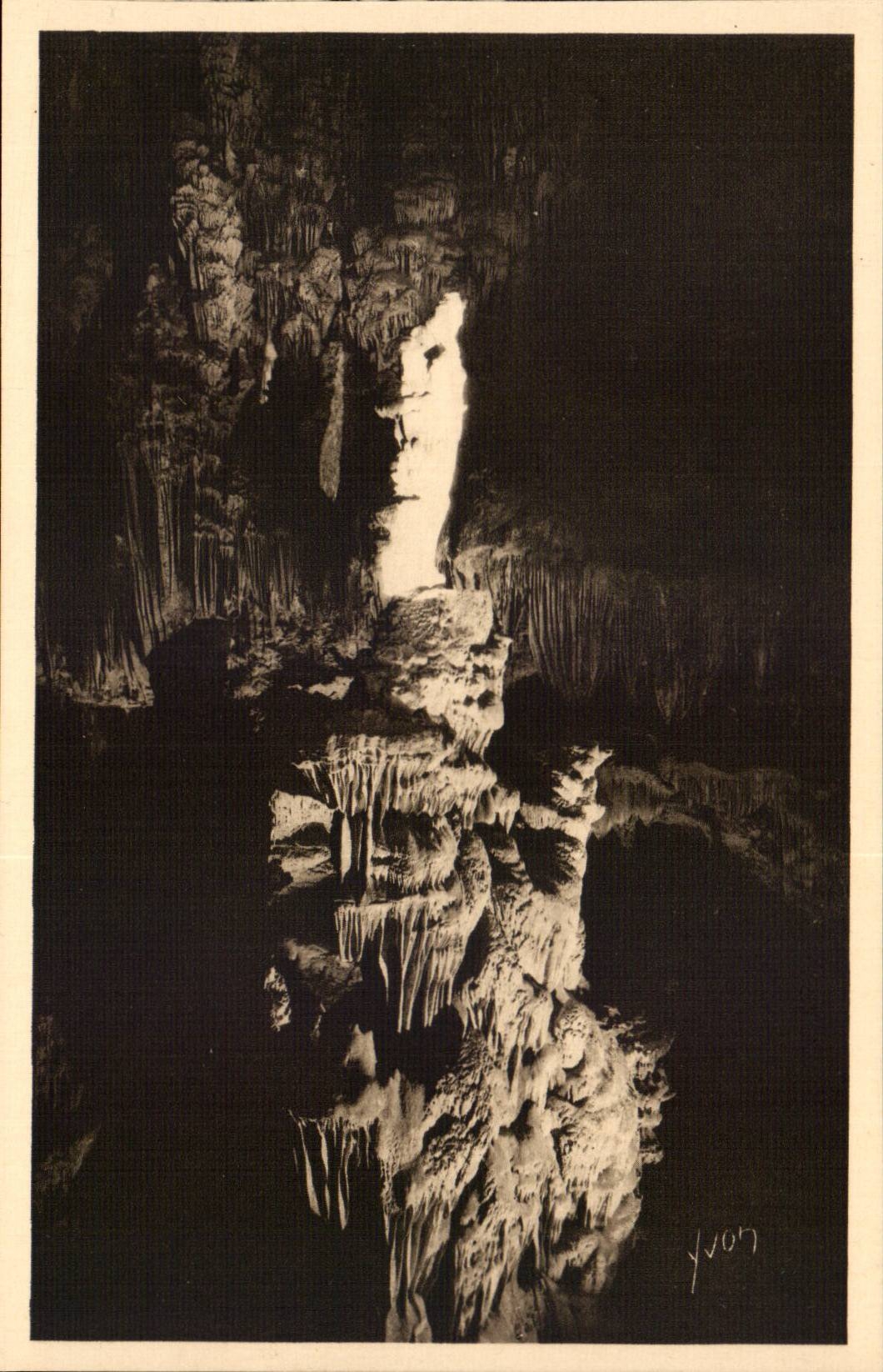 Montpellier - Environs - Grotte des Demoiselles - La Caverne Merveilleuse - La Vierge a l'Enfant - CPA 