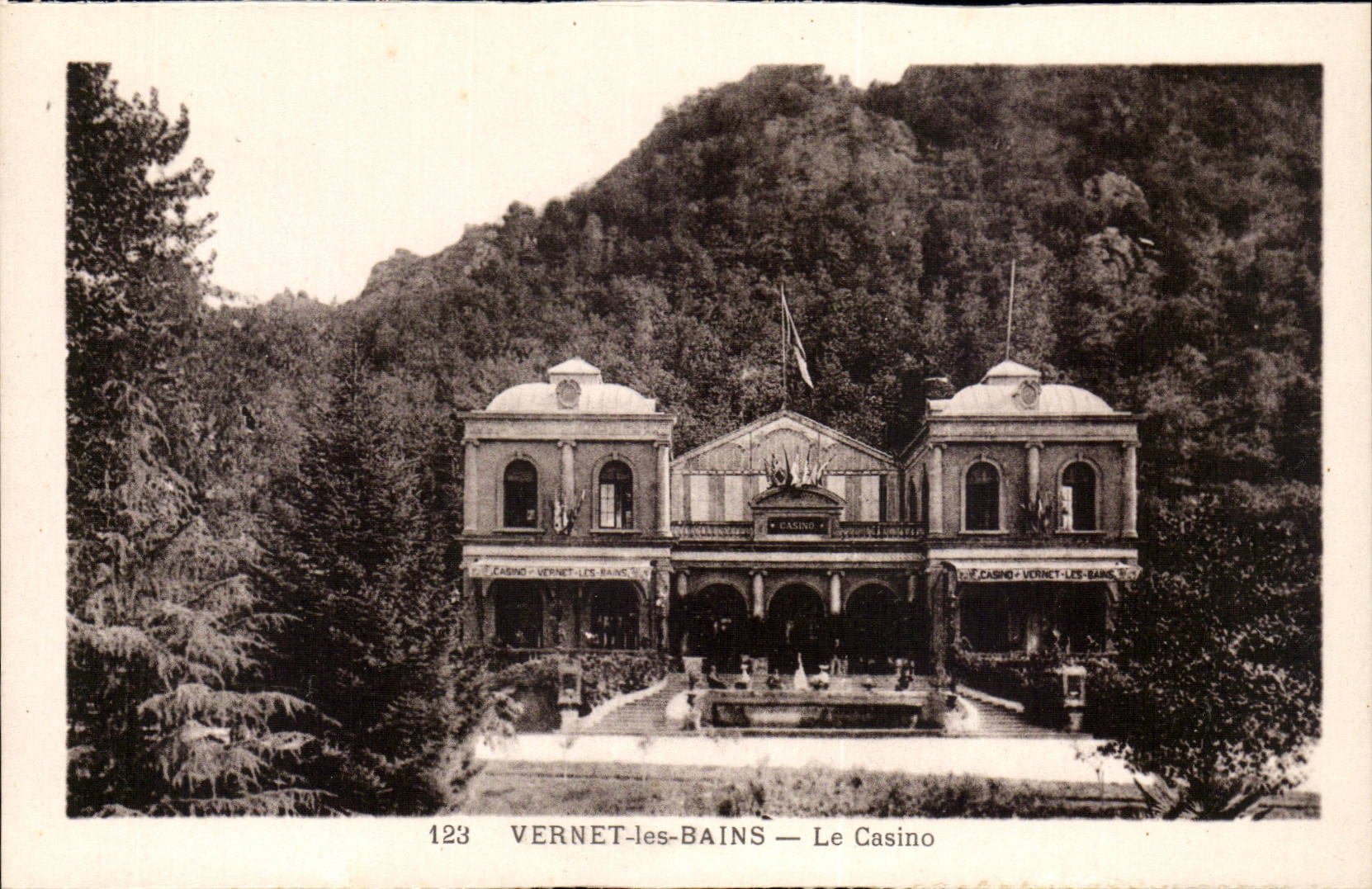 Vernet les Bains - the Casino - CPA