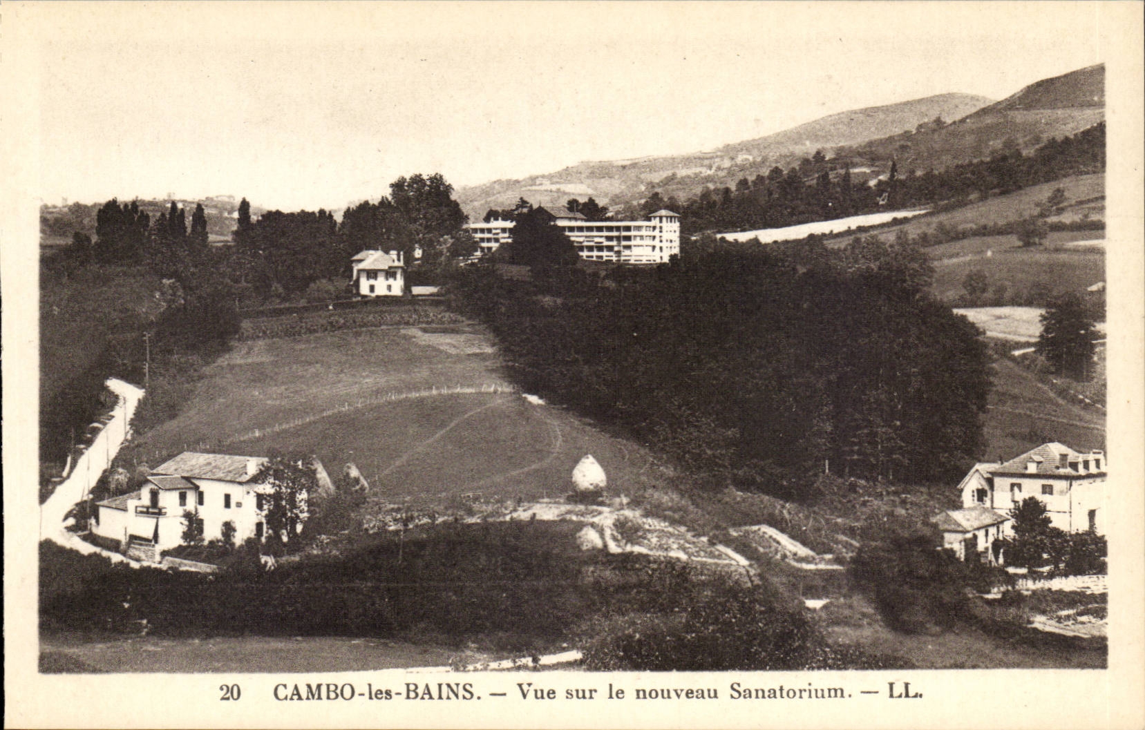 Cambo les Bains - Sight on the New Sanatorium - CPA
