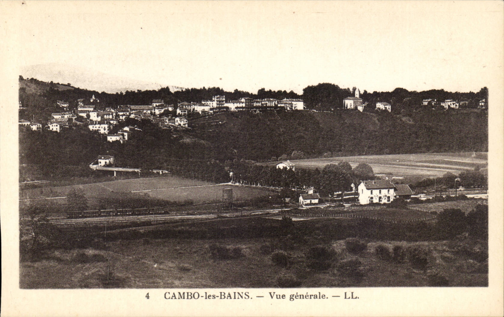 Cambo les Bains - View - CPA