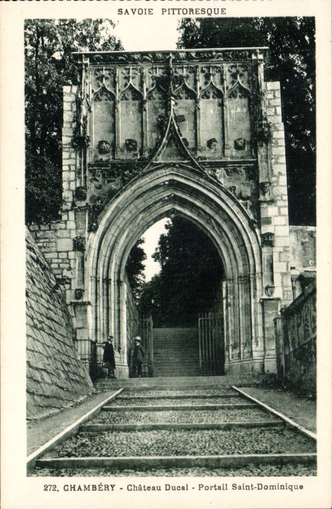 Chambery - Ducal Castle - the Dominique Gate - CPA
