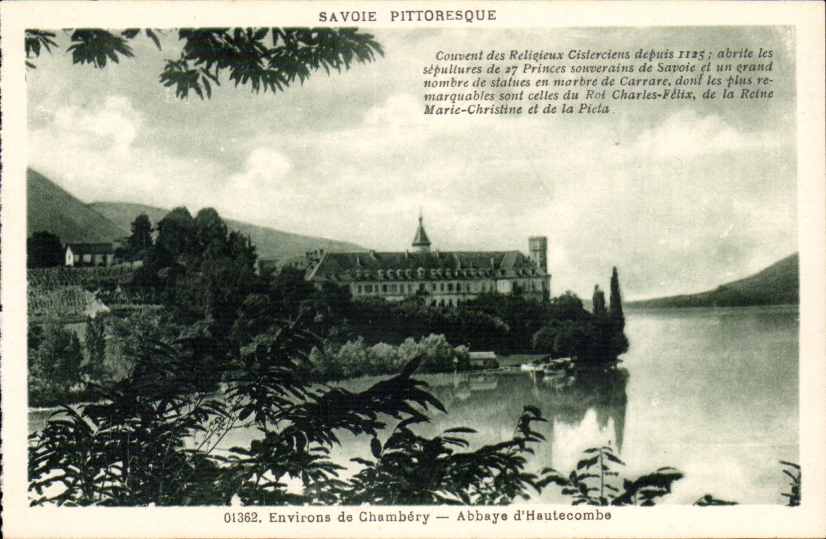 Surroundings of Chambery - Hautecombe Abbey - CPA