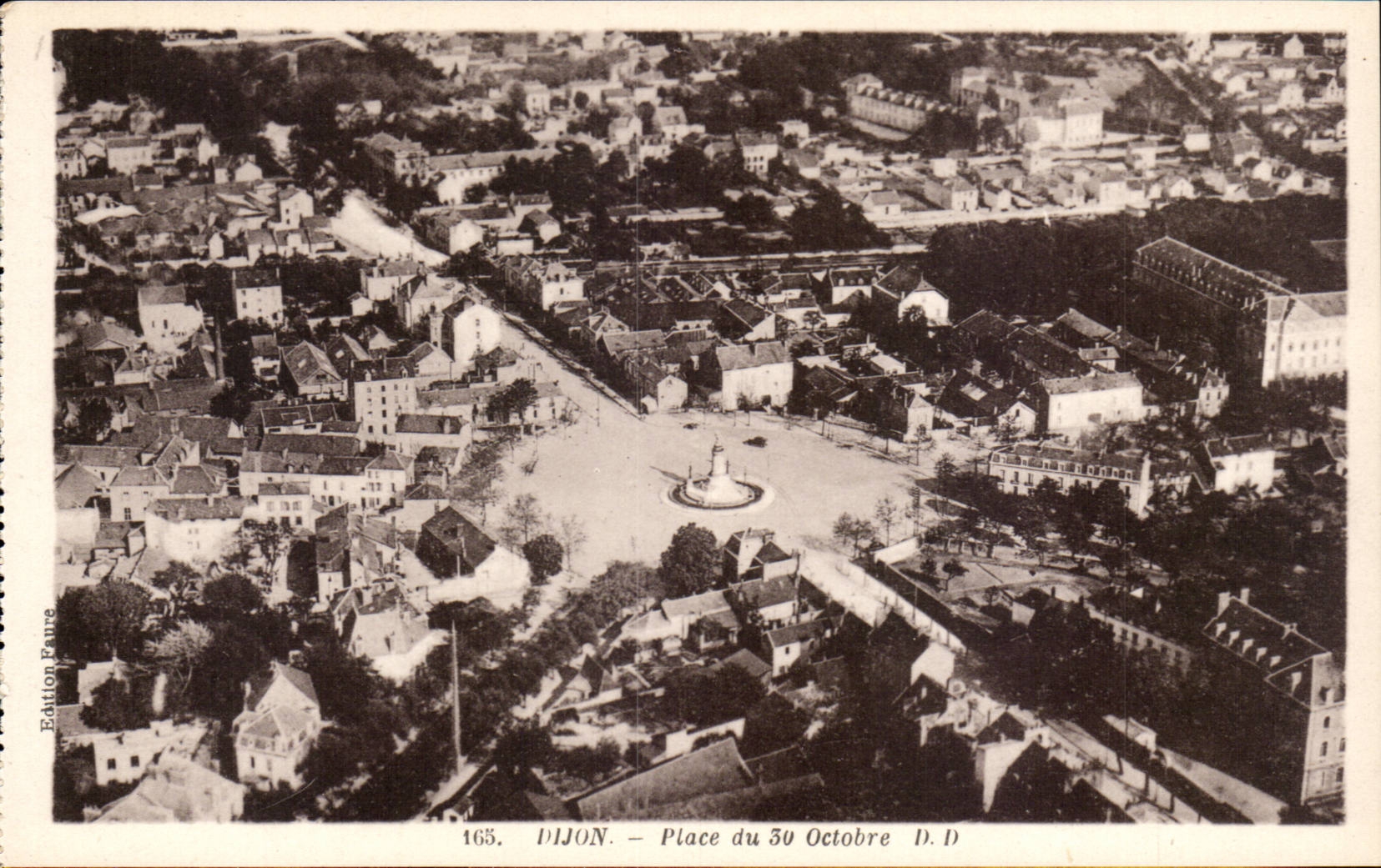 Dijon - Ort des 30 Oktober - CPA