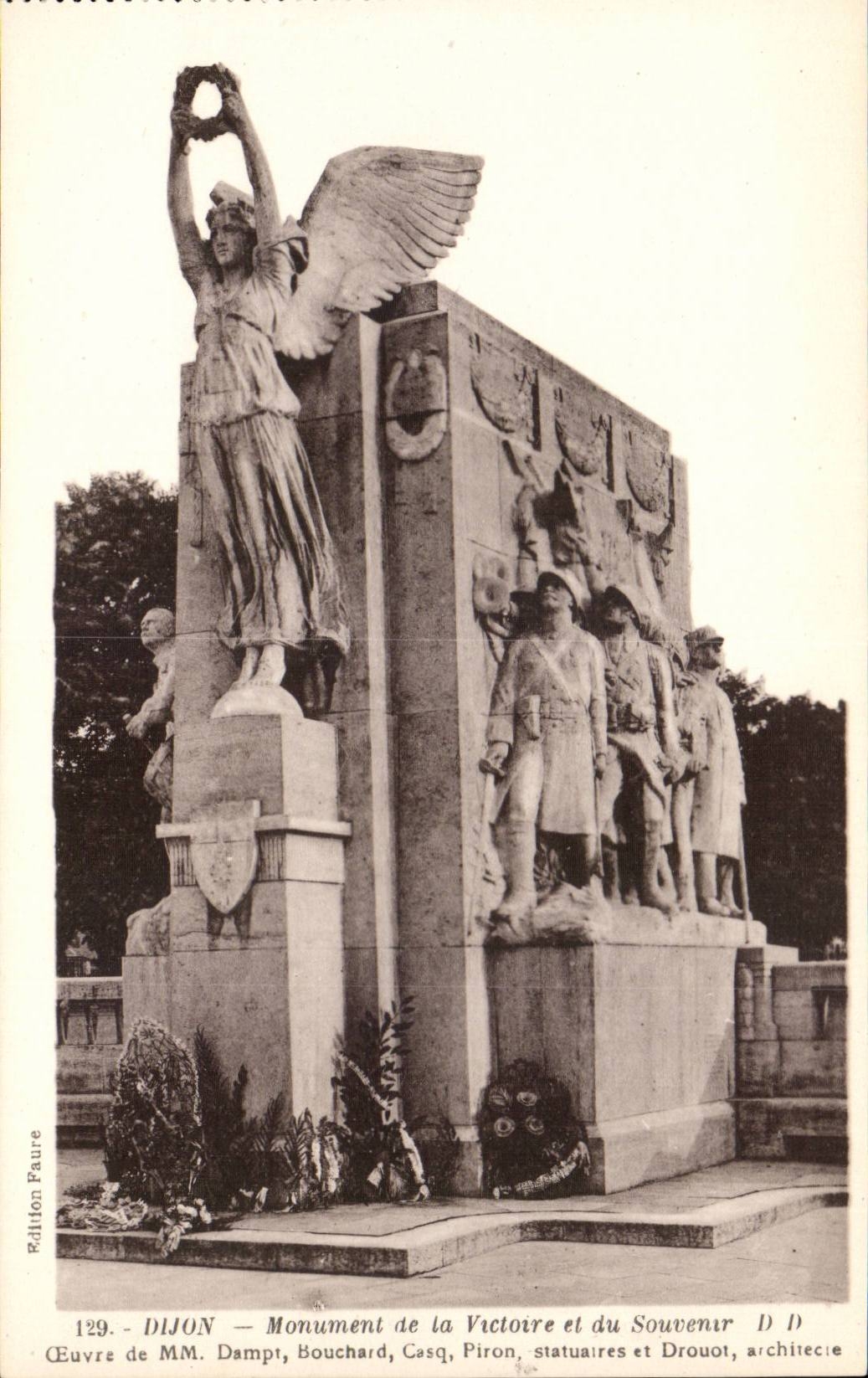 Dijon - Denkmal des Victoire und der Andenkens - CPA