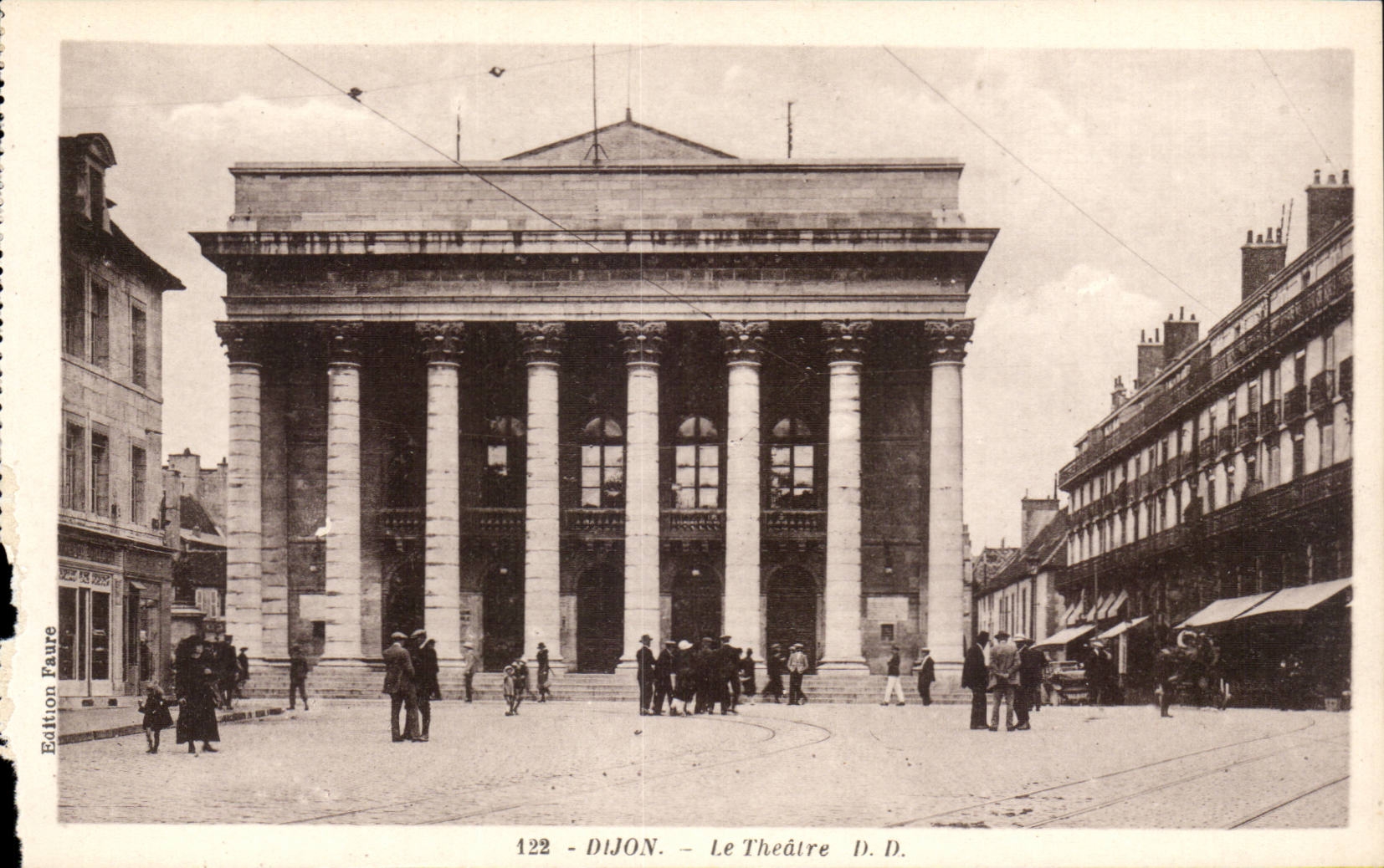 Dijon - das Theater - CPA